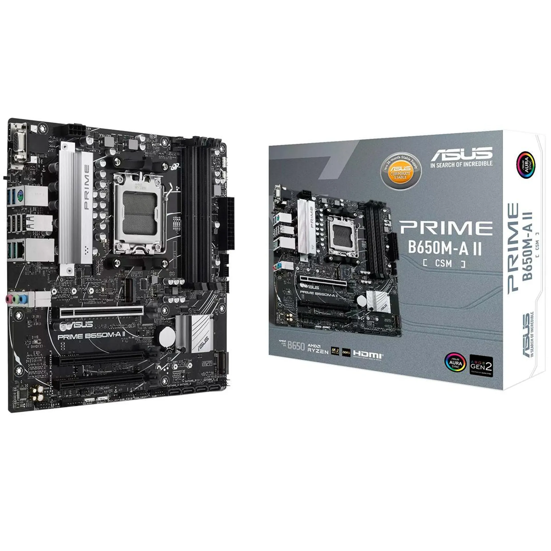 PLACA BASE ASUS PRIME B750M-A II-CSM 90MB1EH0-M0EAYC