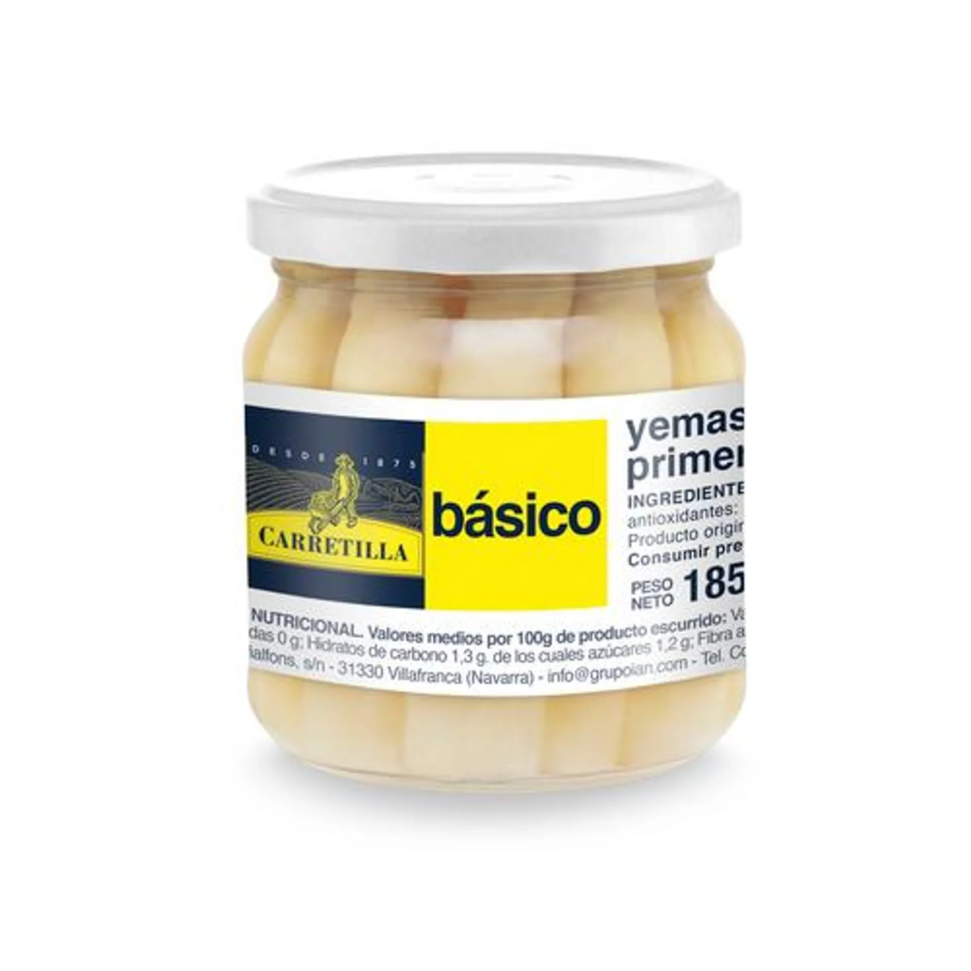 BÁSICO YEMAS ESPARRAGO 110G