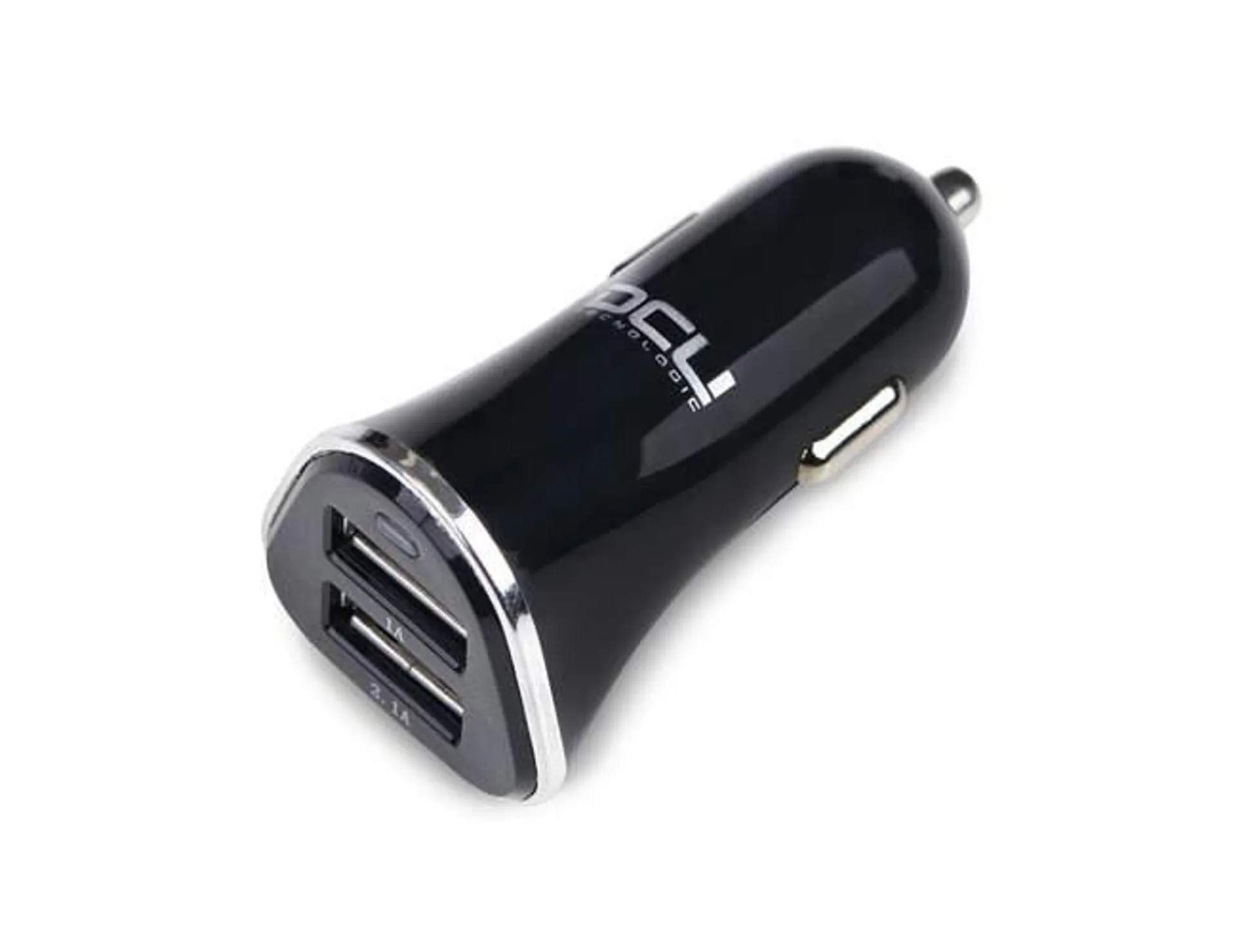 Cargador DCU para coche 2 x USB A de 12 W