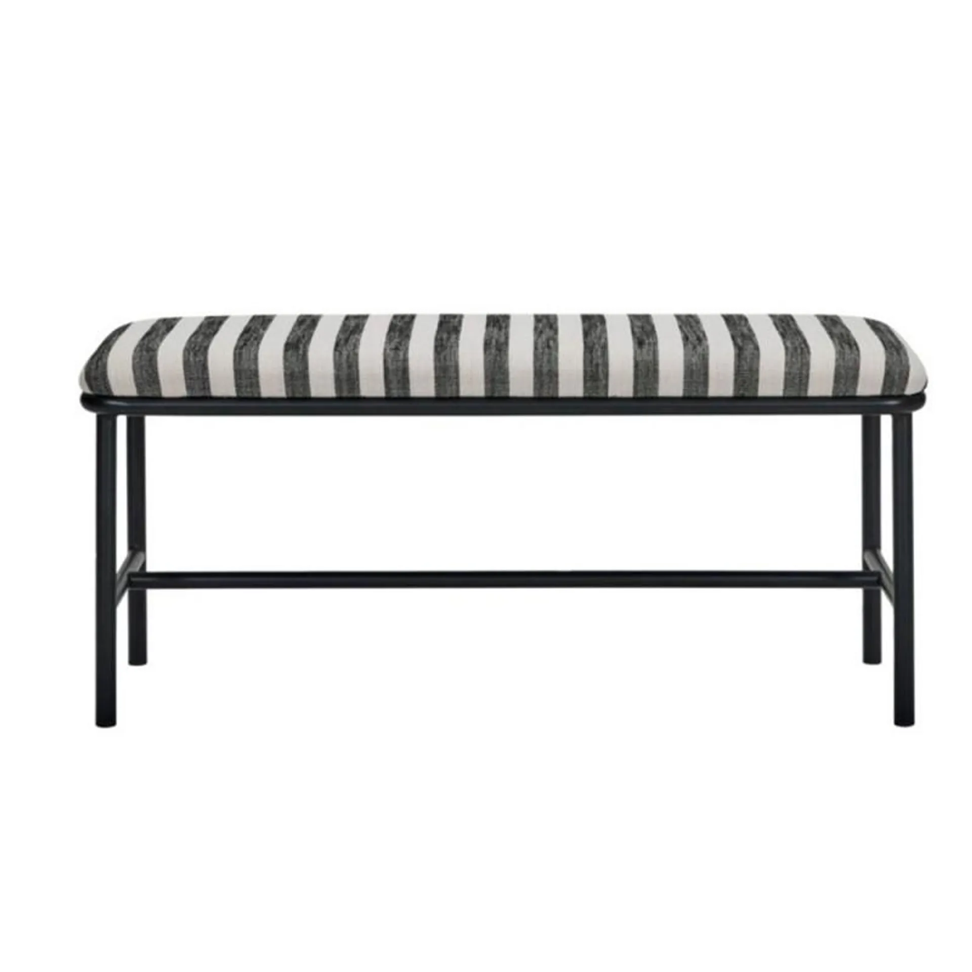 All Black/White Bench