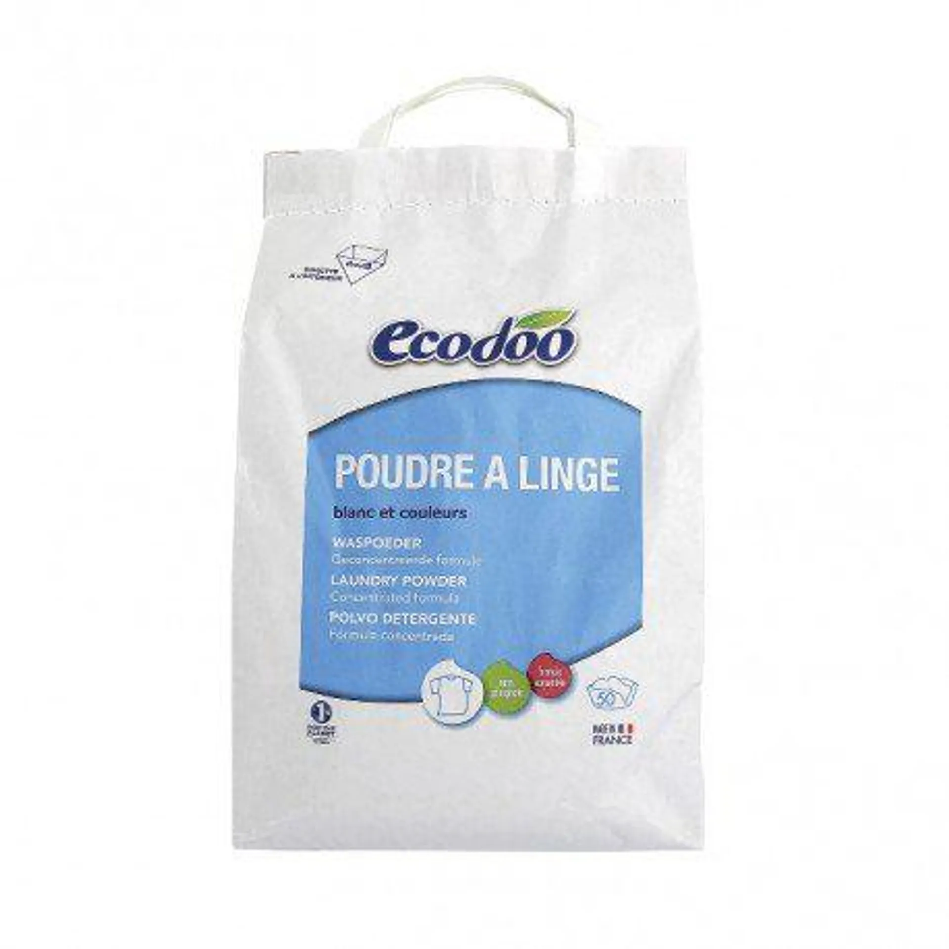 Detergente concentrado en polvo (3kg) – Ecodoo