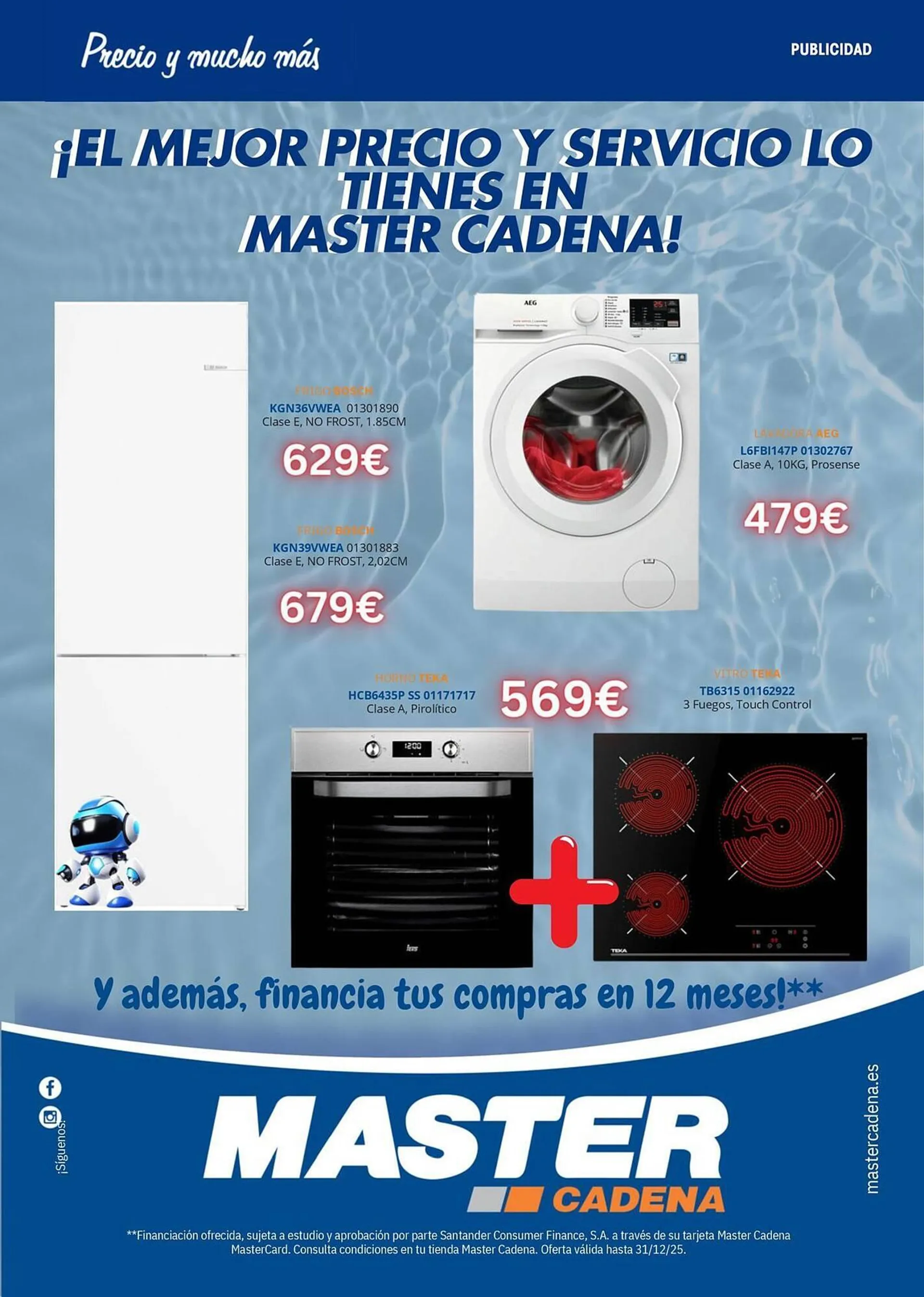 Catálogo de Folleto Master Cadena 4 de agosto al 31 de agosto 2025 - Página 1