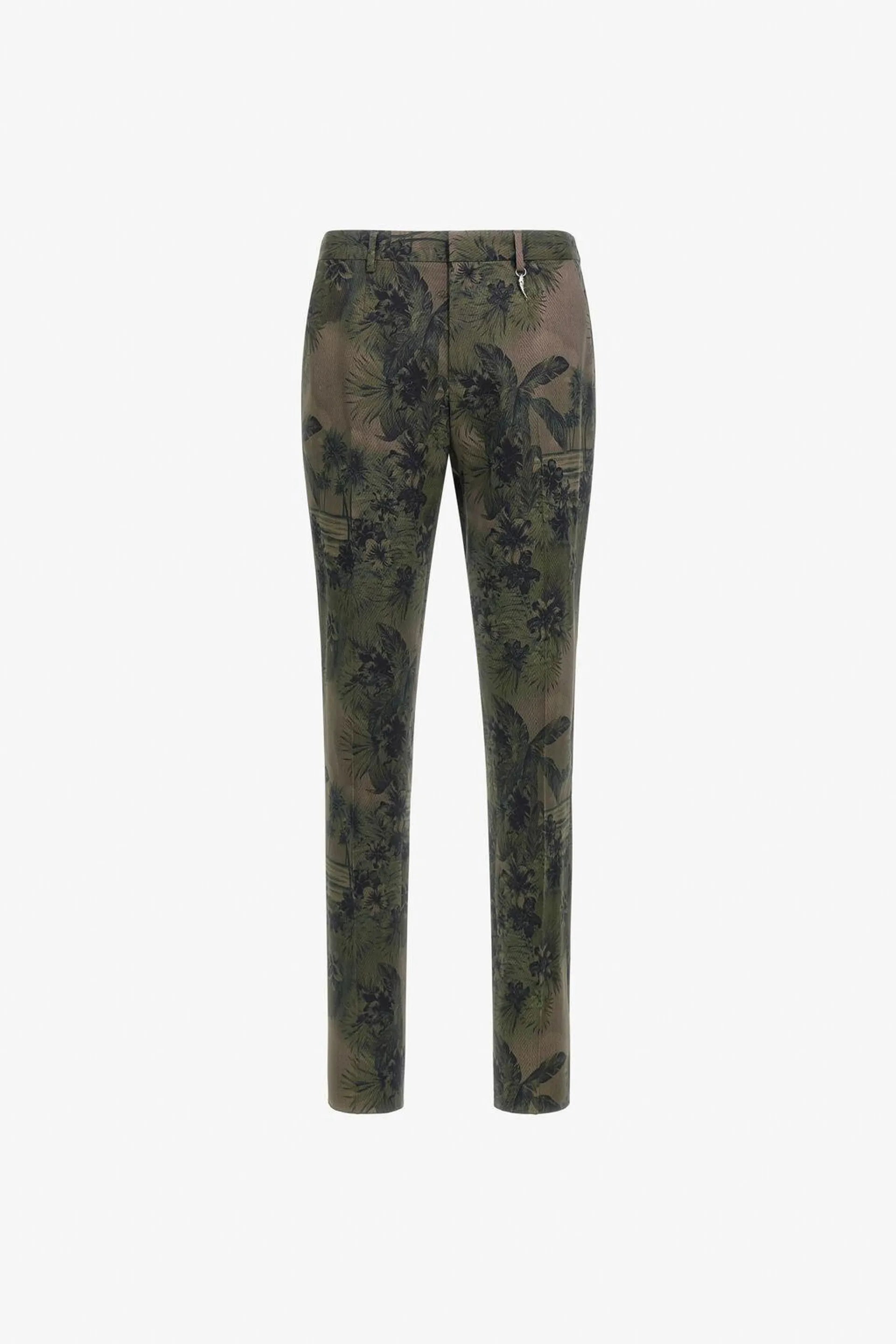 Hawaii Green printed trousers