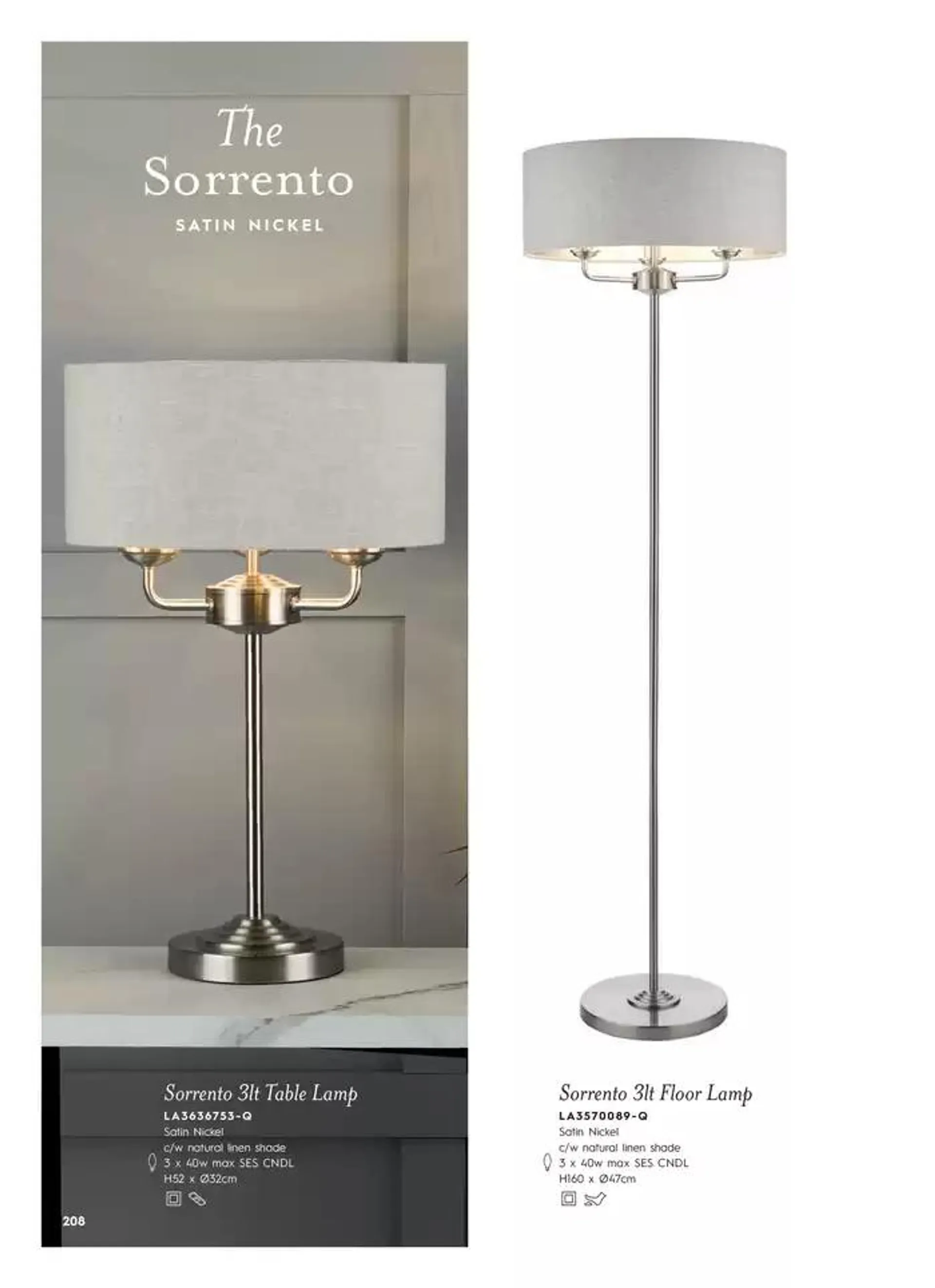 Catálogo de Lighting & Mirror Collection 12 de marzo al 31 de agosto 2025 - Página 210