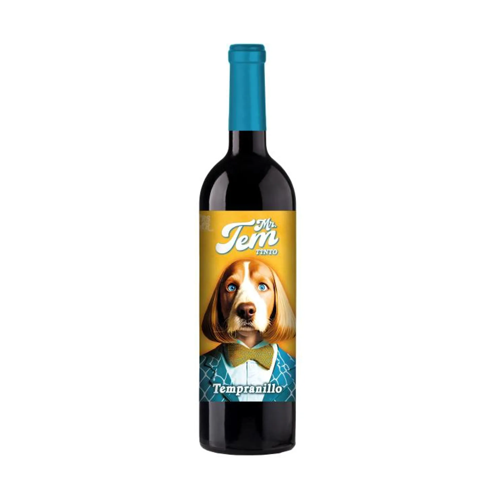 vino tinto tempranillo, 750ml