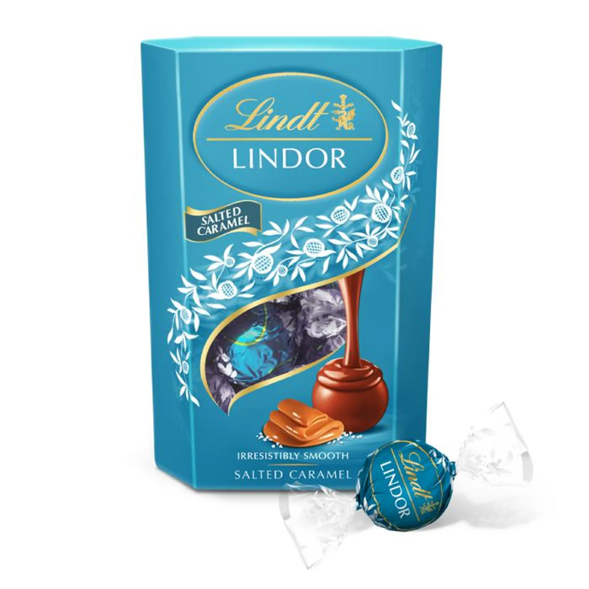 Bombones LINDOR SALTED CARAMEL CORNET 200 GR - Lindt