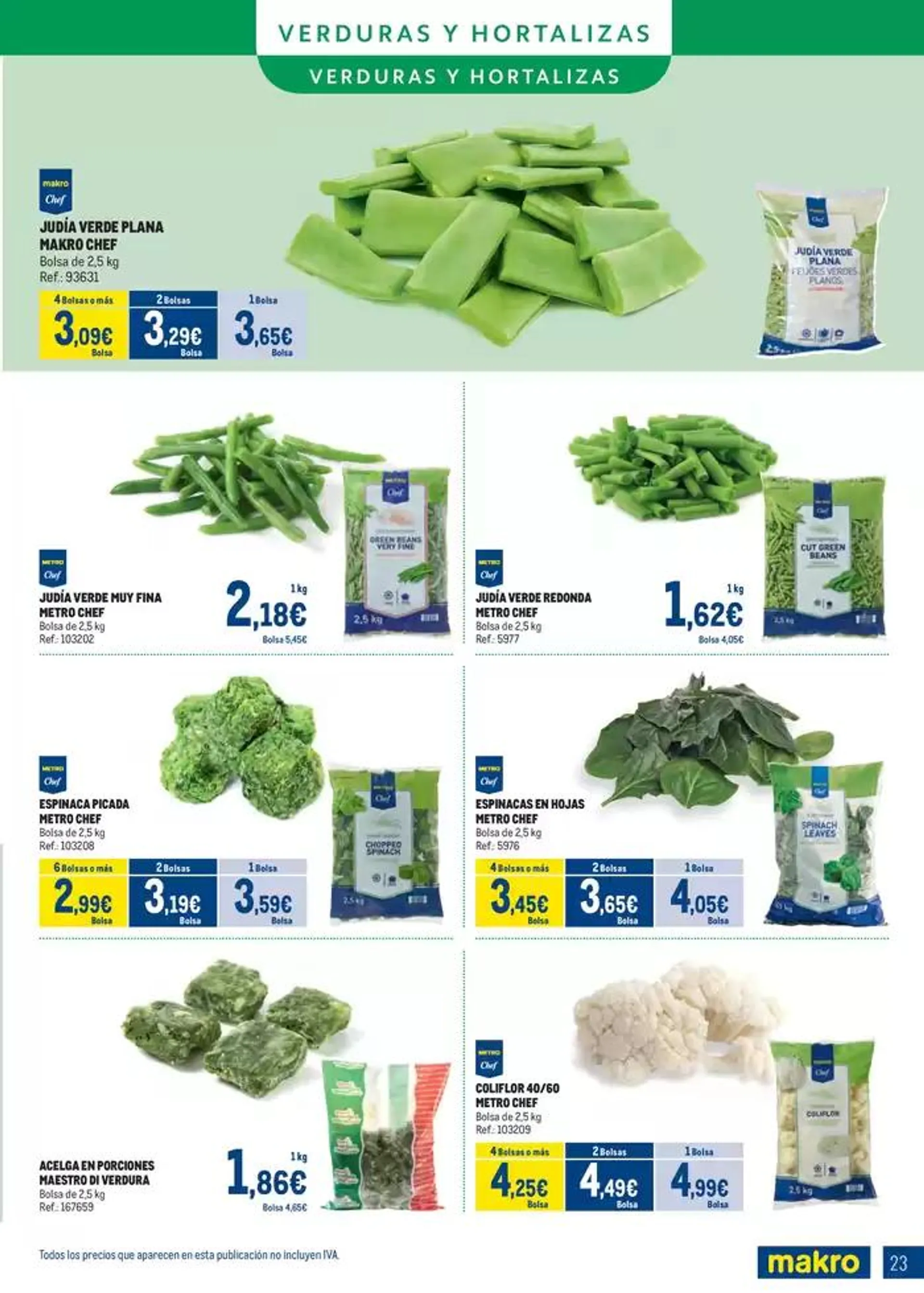 Catálogo de Especial Congelados Sur II 5 de mayo al 1 de junio 2025 - Página 23
