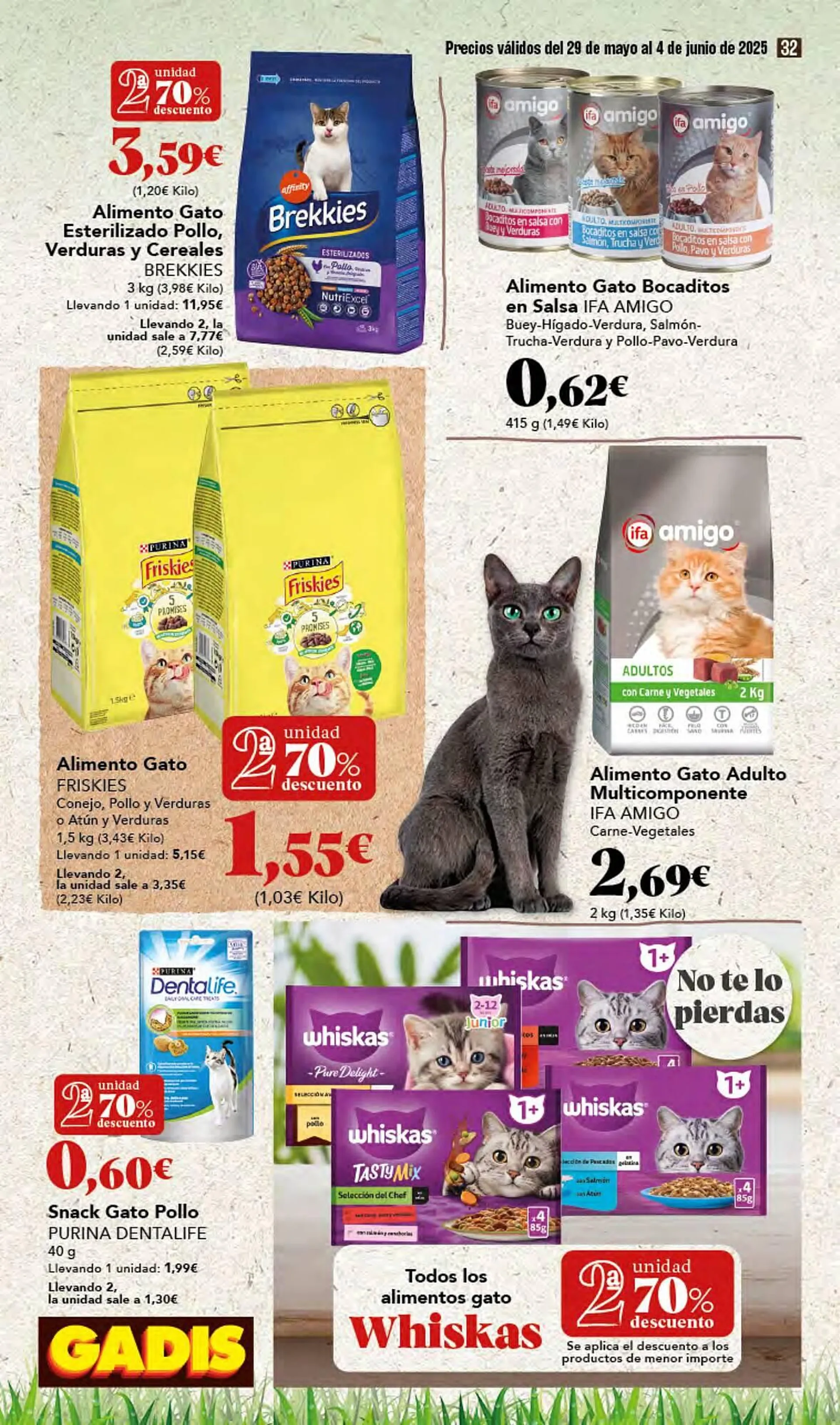 Catálogo de Folleto Gadis 29 de mayo al 4 de junio 2025 - Página 32