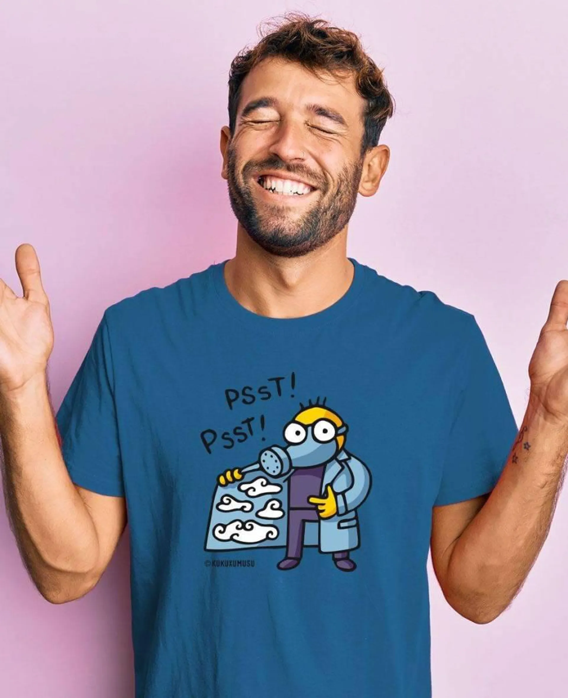 Camiseta hombre PSST PSST