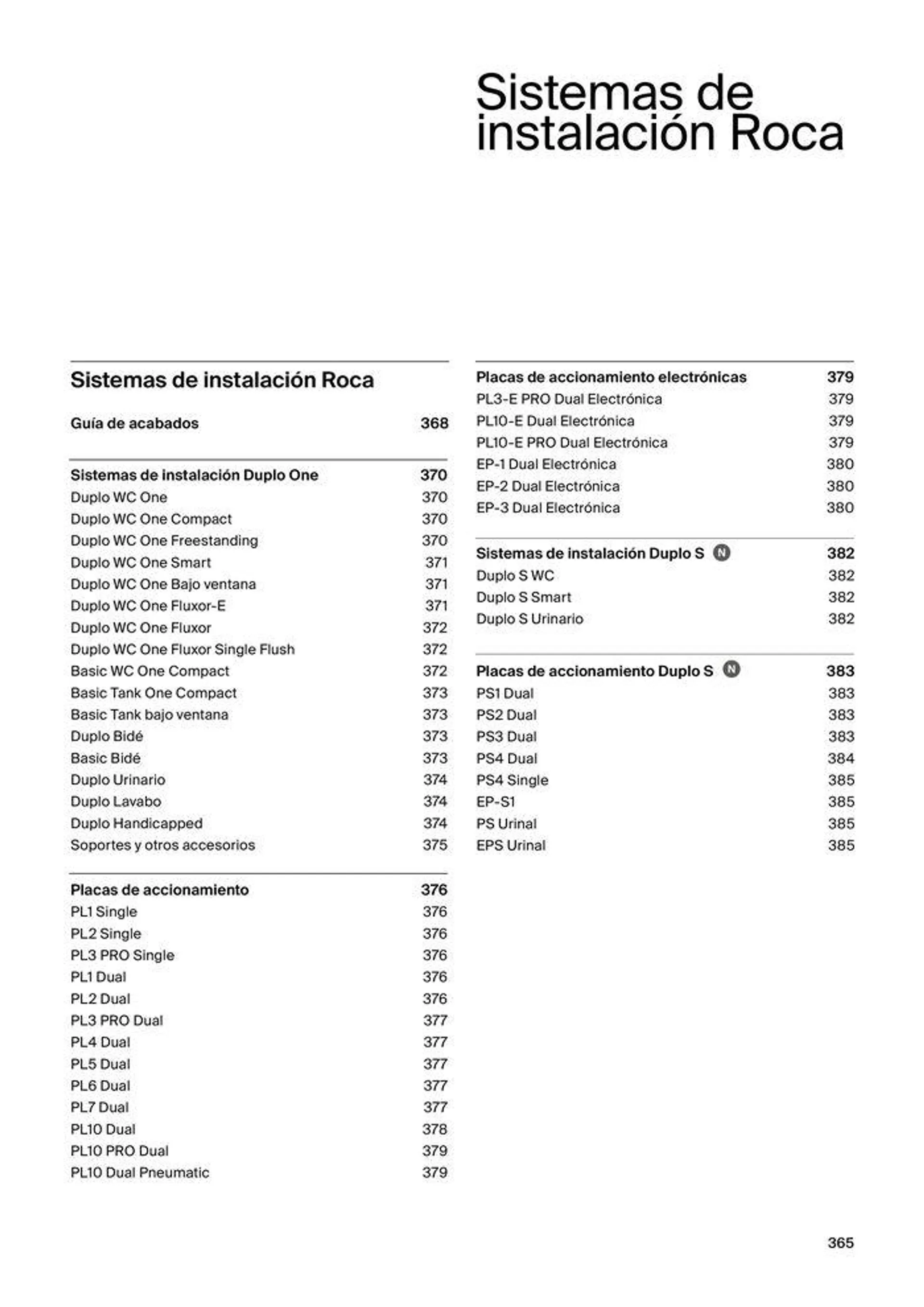 Catálogo de Colecciones de Baño, Muebles y Accesorios 19 de septiembre al 31 de diciembre 2024 - Página 367