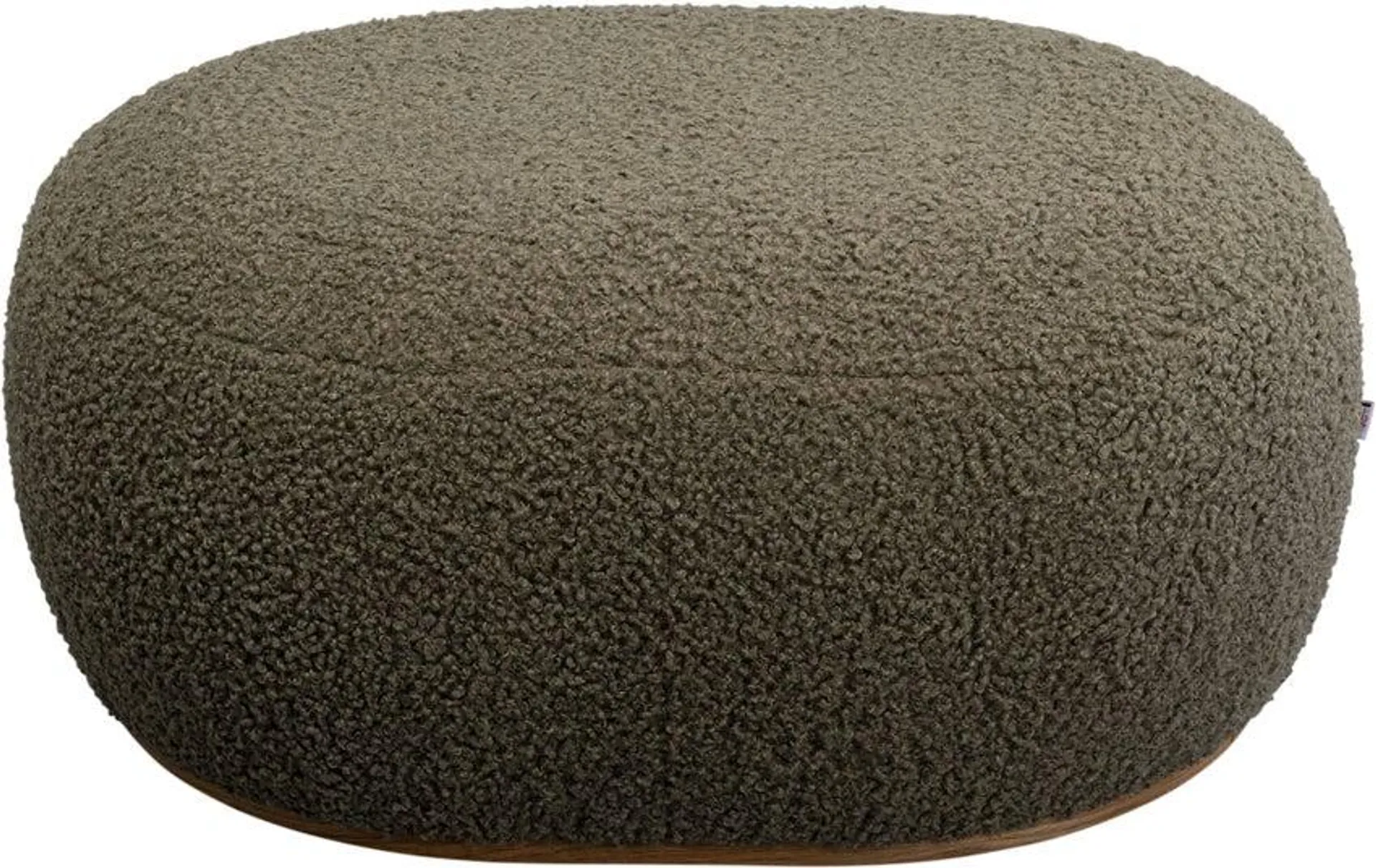 Taburete Pebble Boucle Oliv 81cm