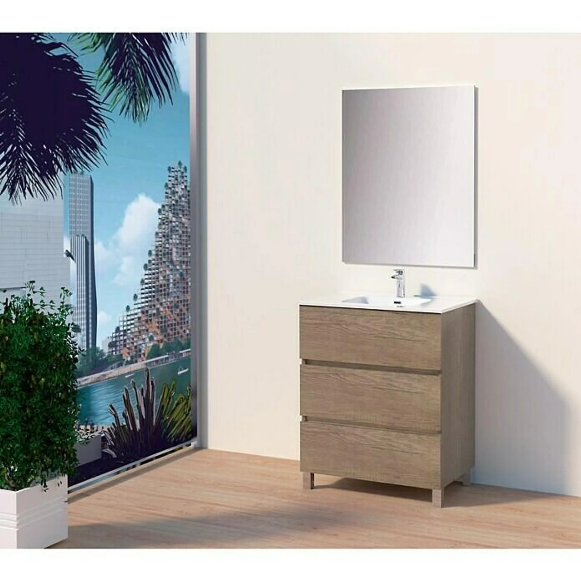 Conjunto de mueble de baño Berta