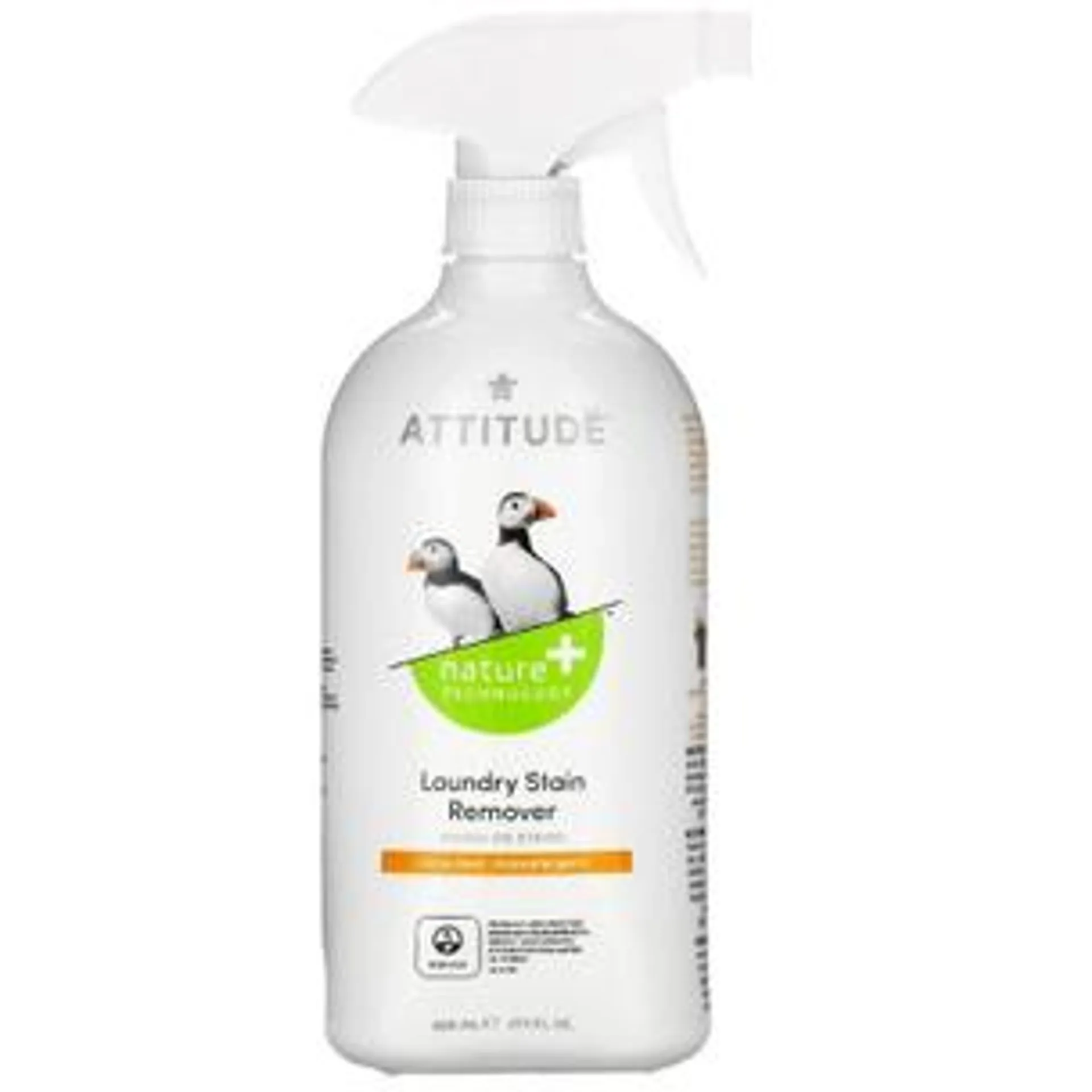 Quitamanchas ropa eco cítricos Attitude spray 800 ml