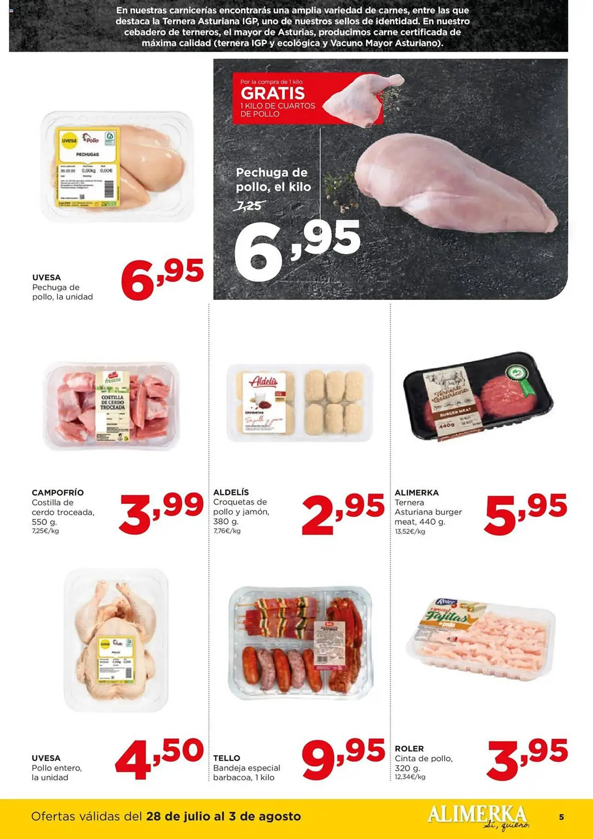 Catálogo de Folleto Alimerka 28 de julio al 3 de agosto 2025 - Página 5