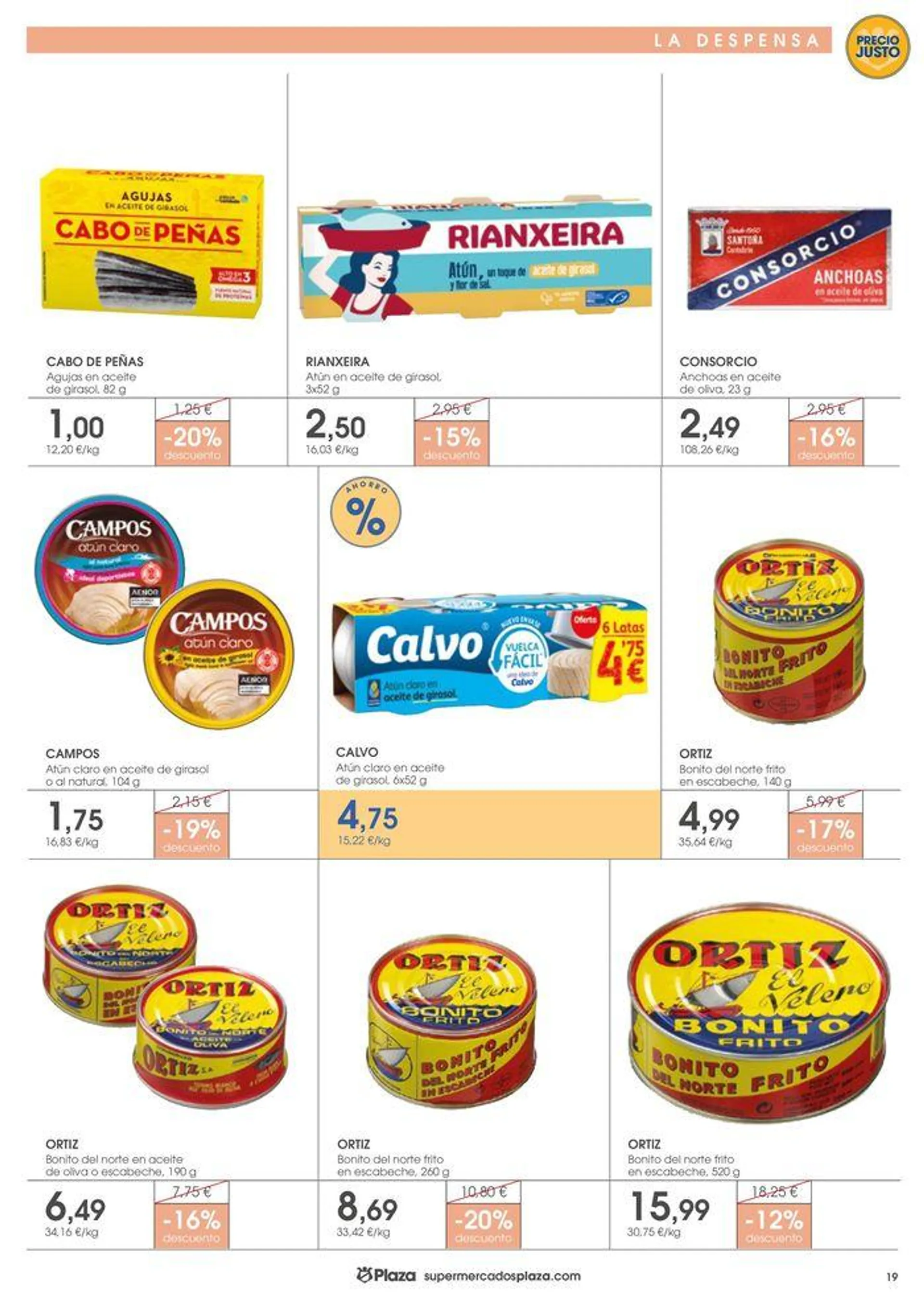 Catálogo de Supermercados Plaza Junio 30 de mayo al 12 de junio 2024 - Página 19