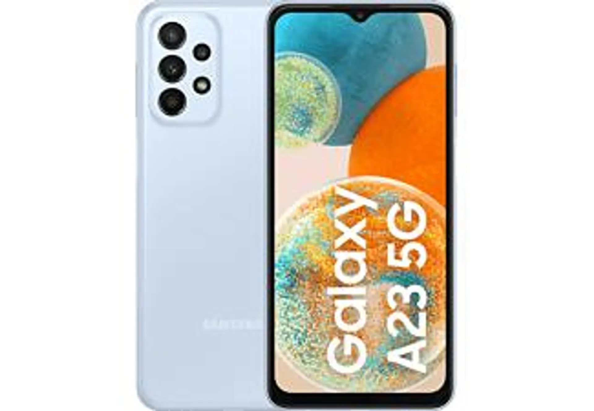 Móvil - Samsung Galaxy A23 5G, Azul, 128 GB, 4 GB RAM, 6.6" FHD+, Qualcomm Snapdragon 695, 5000 mAh, Android 12