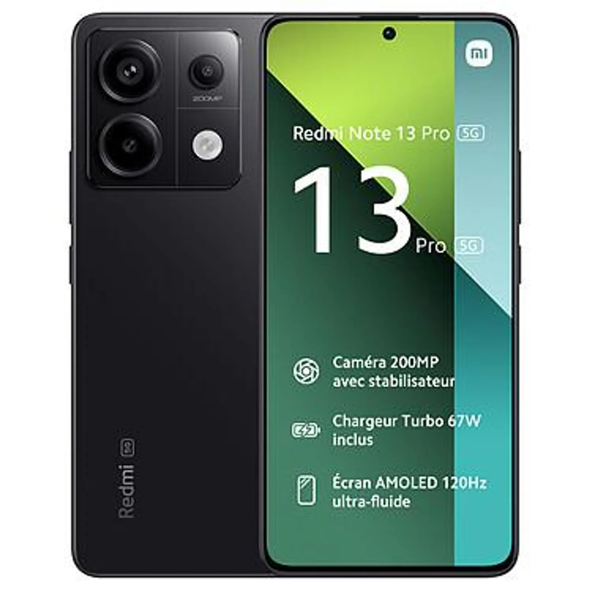 Xiaomi Redmi Note 13 Pro 5G Negro (8GB / 256GB)