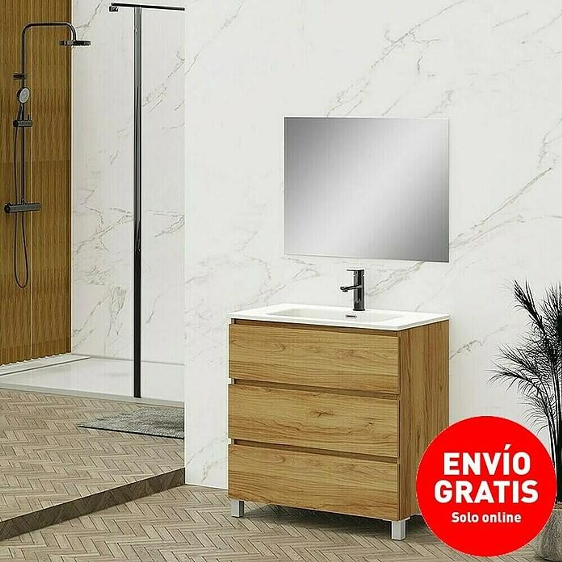 Conjunto de mueble de baño Inter