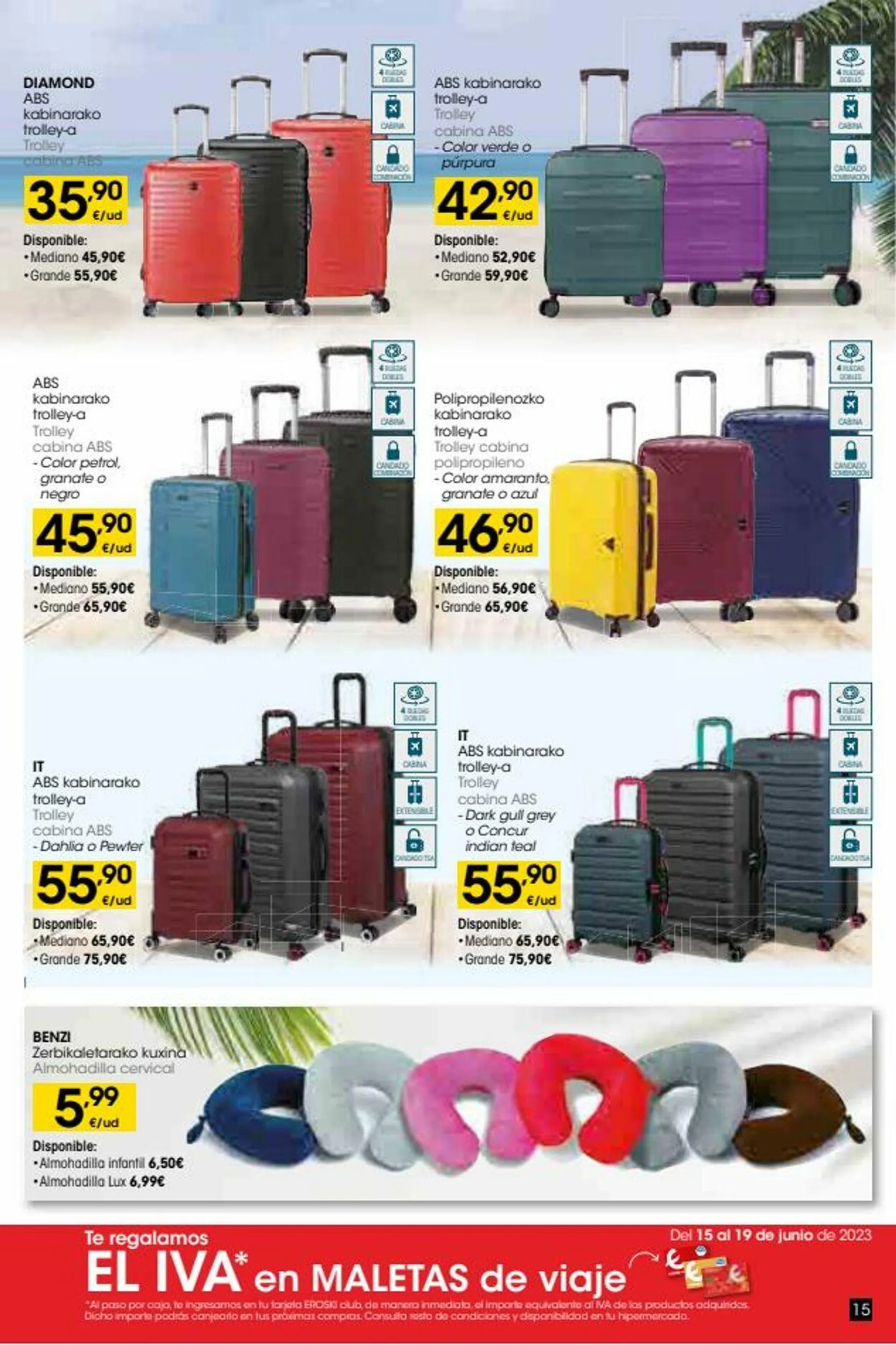 Catálogo de Eroski Oferta actual 10 de junio al 24 de junio 2025 - Página 15