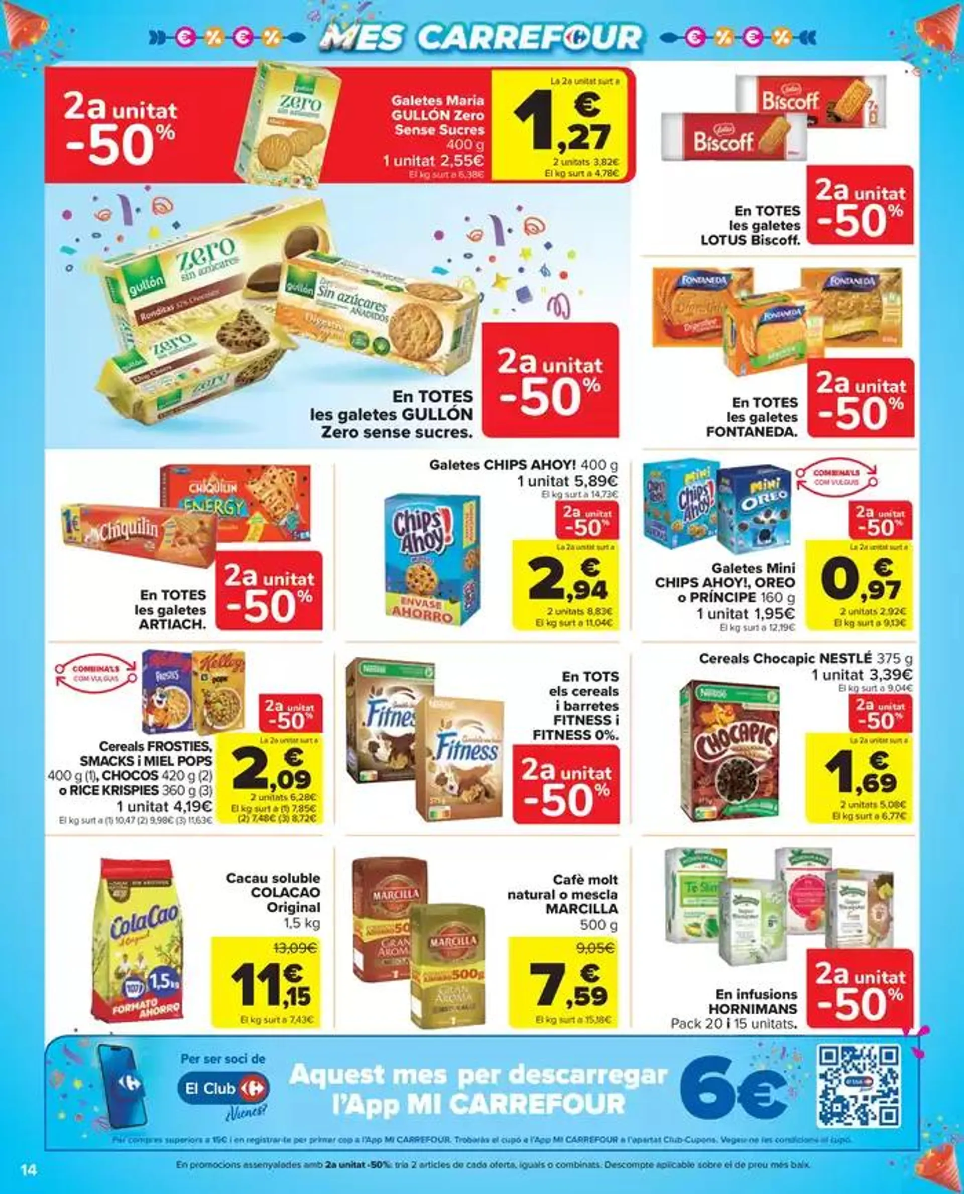 Catálogo de 2a unitat -50% en més de 700productos 22 de abril al 12 de mayo 2025 - Página 14