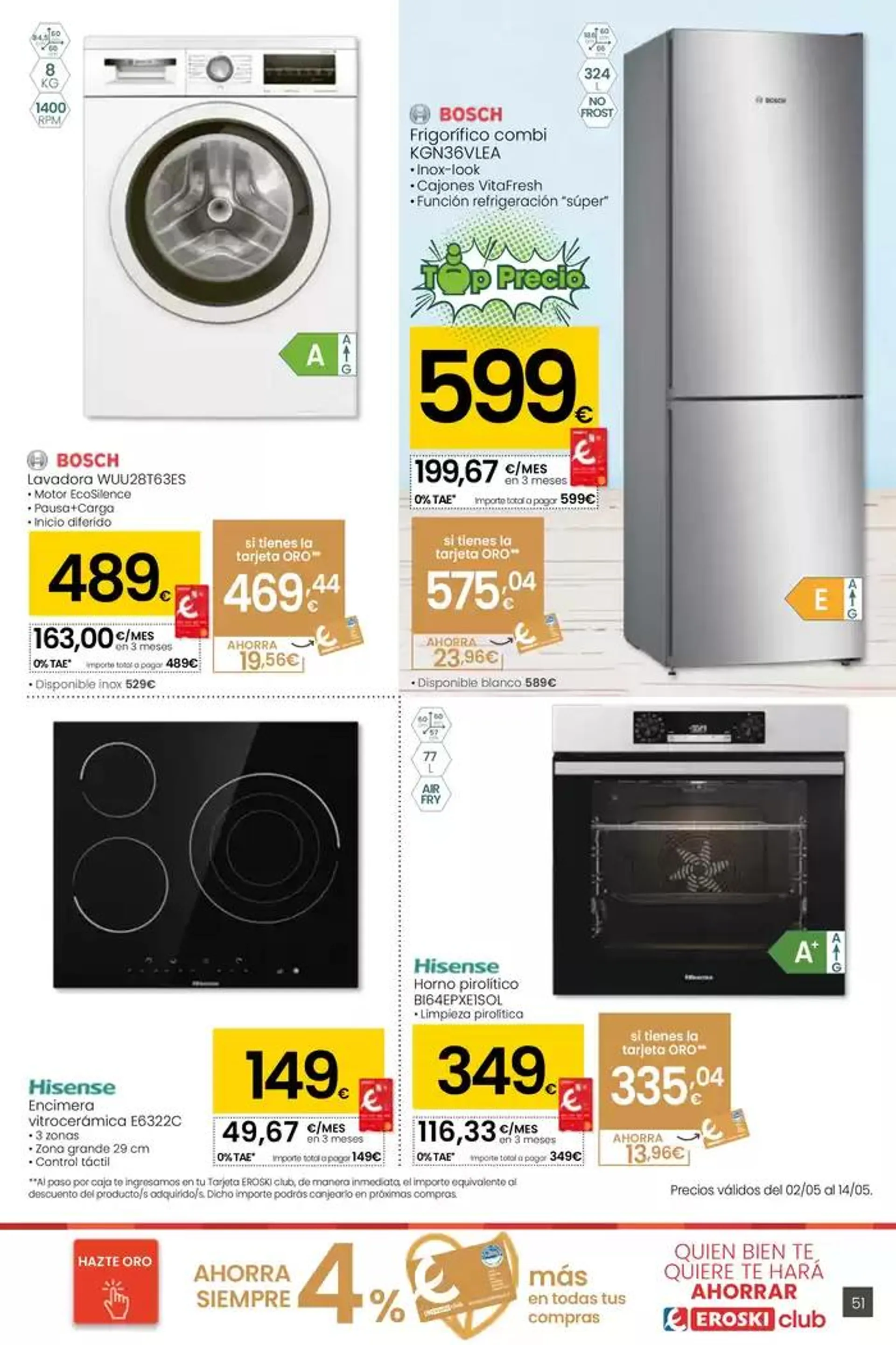 Catálogo de SUMA AHORRO HIPERMERCADOS EROSKI 2 de mayo al 13 de mayo 2025 - Página 51