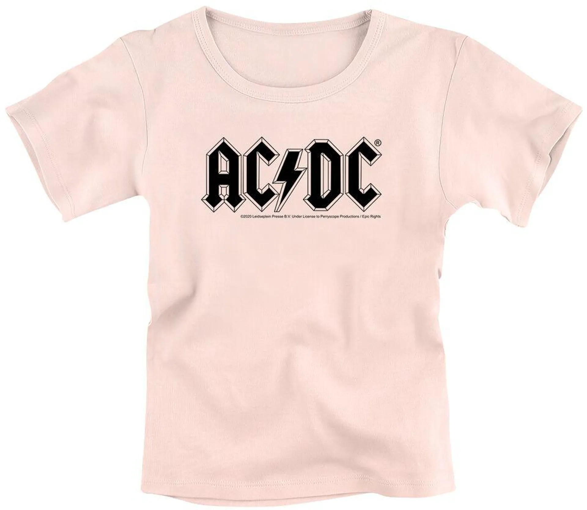 "Metal-Kids - Logo" Camiseta Rosa de AC/DC