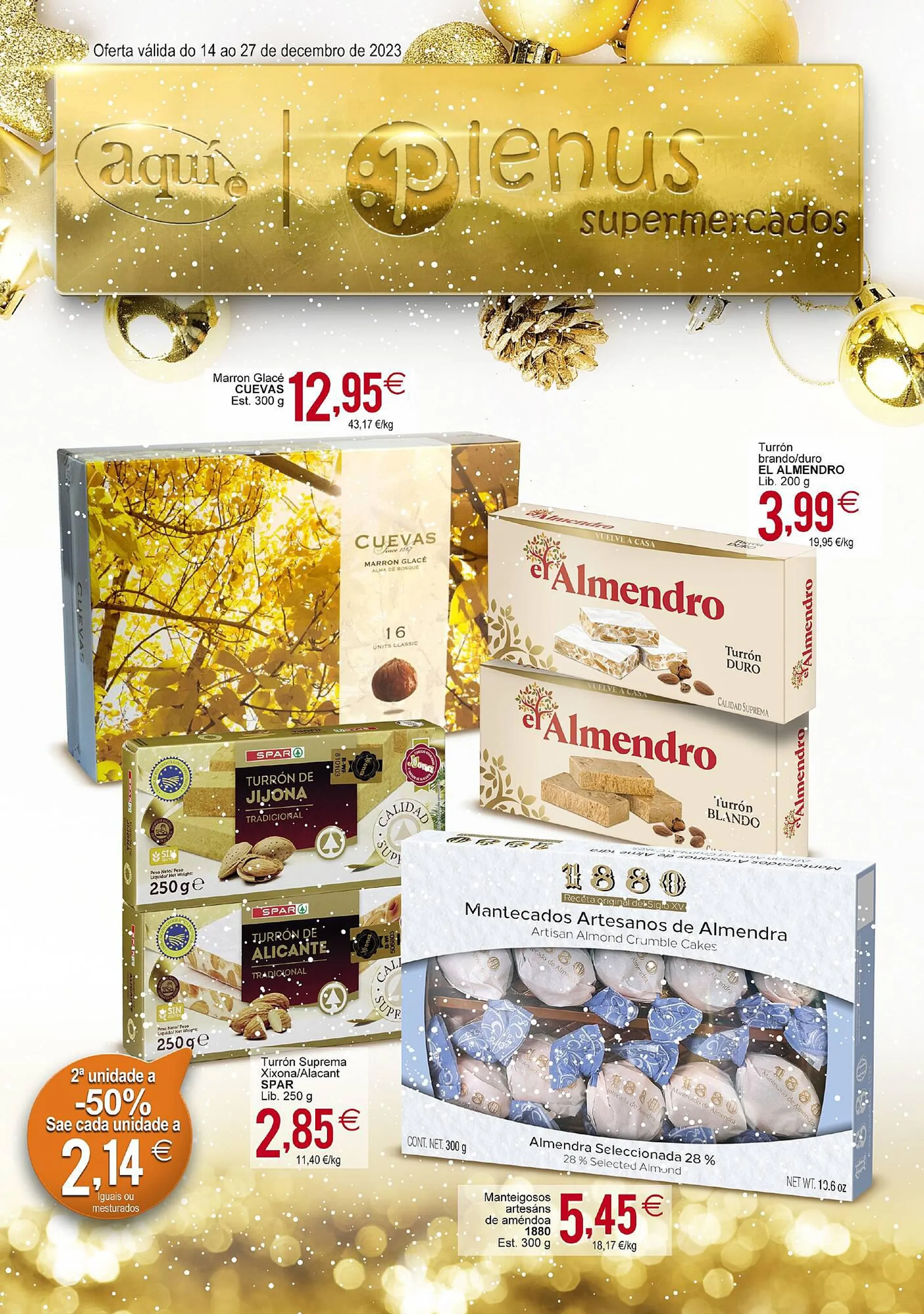 Catálogo de Folleto Plenus Supermercados 14 de diciembre al 27 de diciembre 2023 - Página 