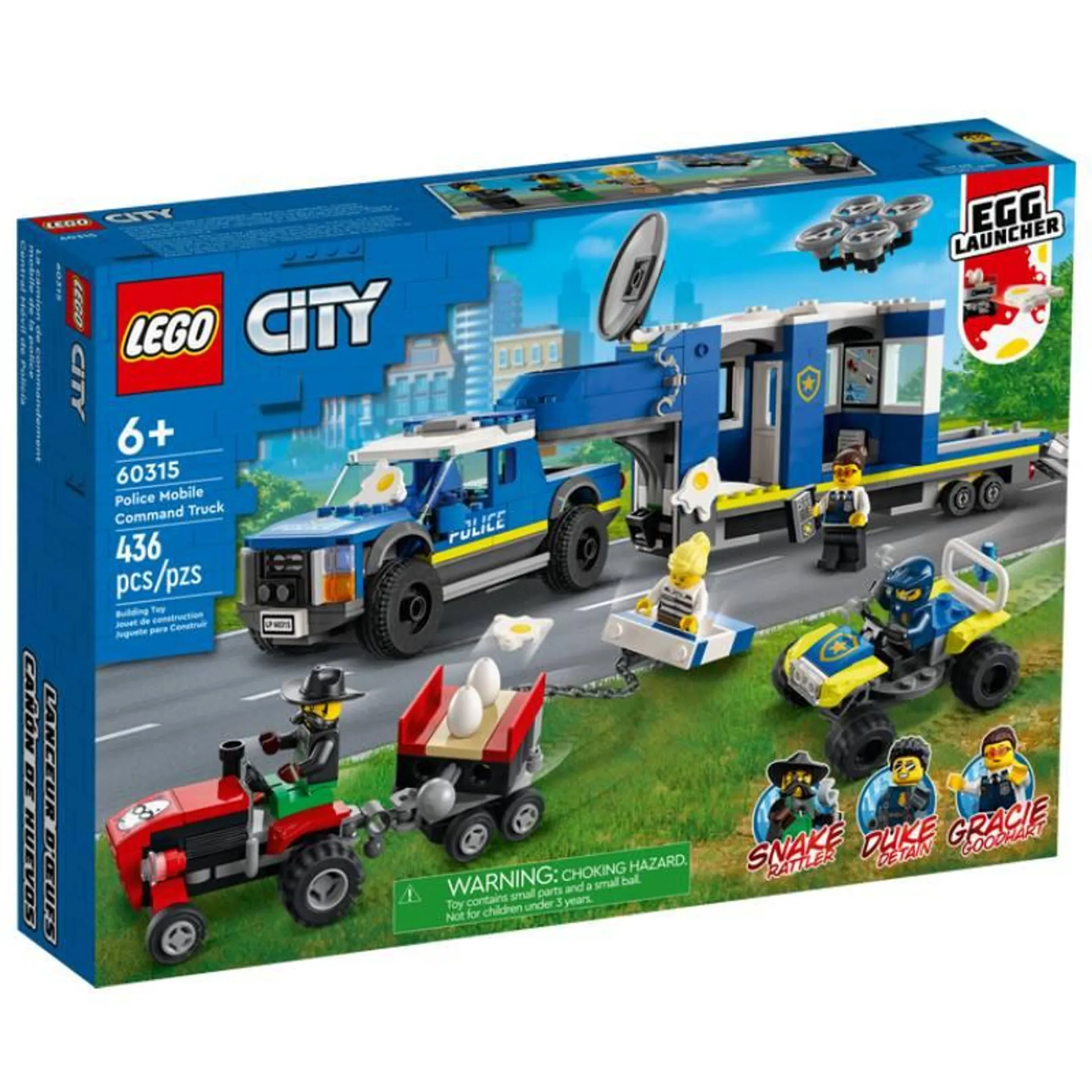 Lego City Central Móvil de Policia 60315