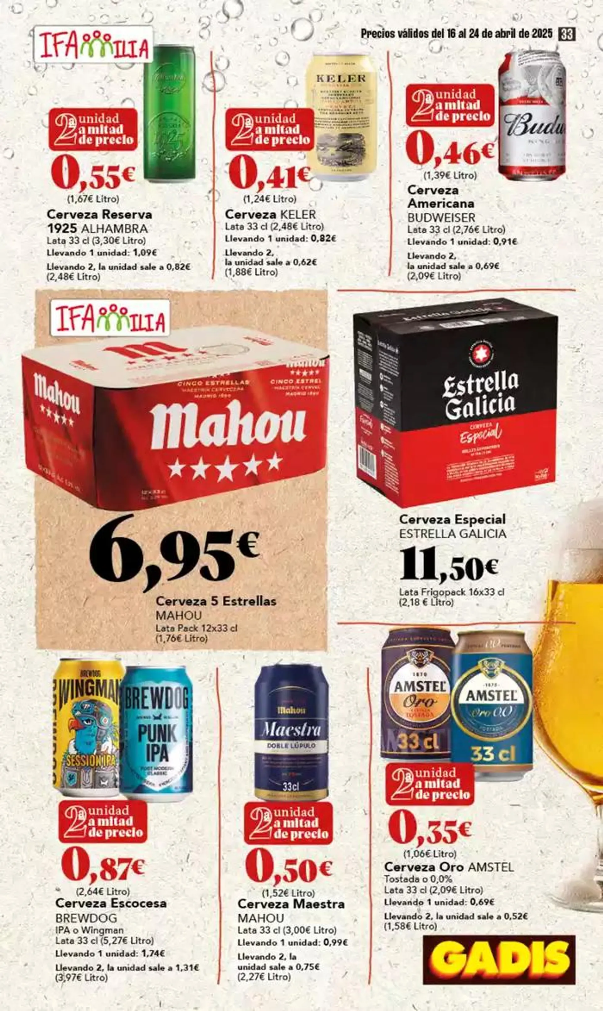 Catálogo de Precios válidos del 16 al 24 de abril 16 de abril al 24 de abril 2025 - Página 33