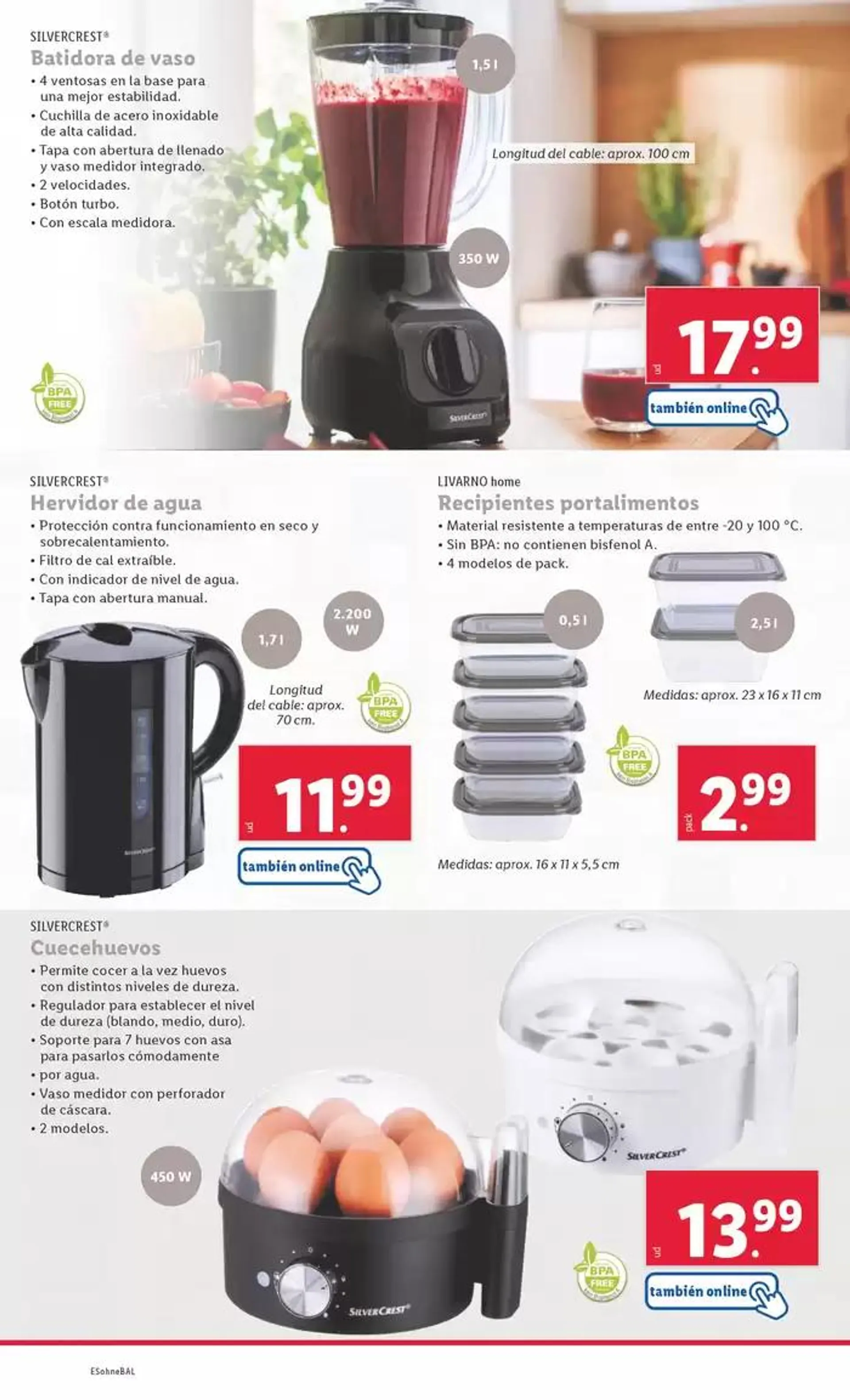 Catálogo de ¡Bazar Lidl! Ofertas válidas del 27/01 al 02/02 27 de enero al 2 de febrero 2025 - Página 4