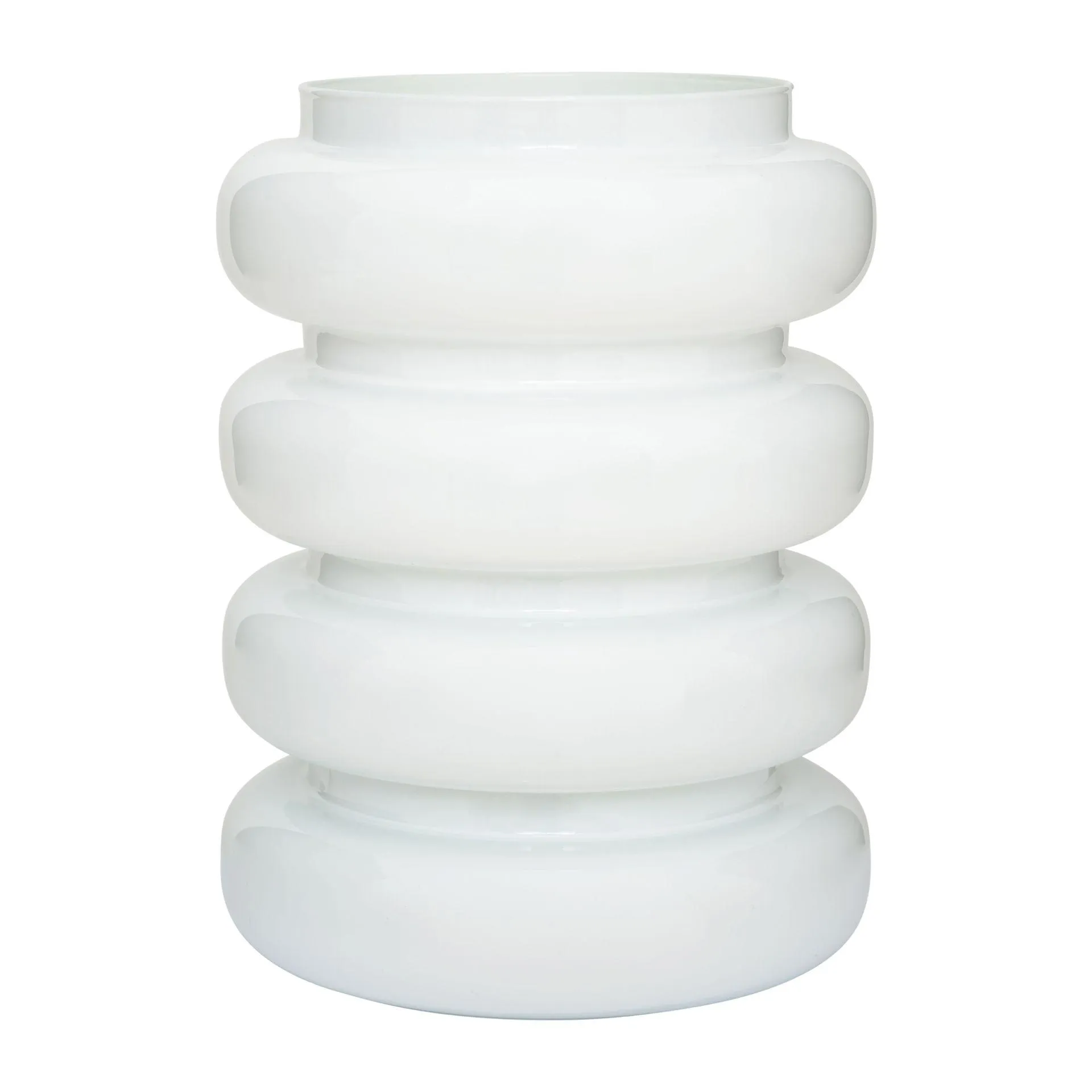 Bulb vase 25 cm White