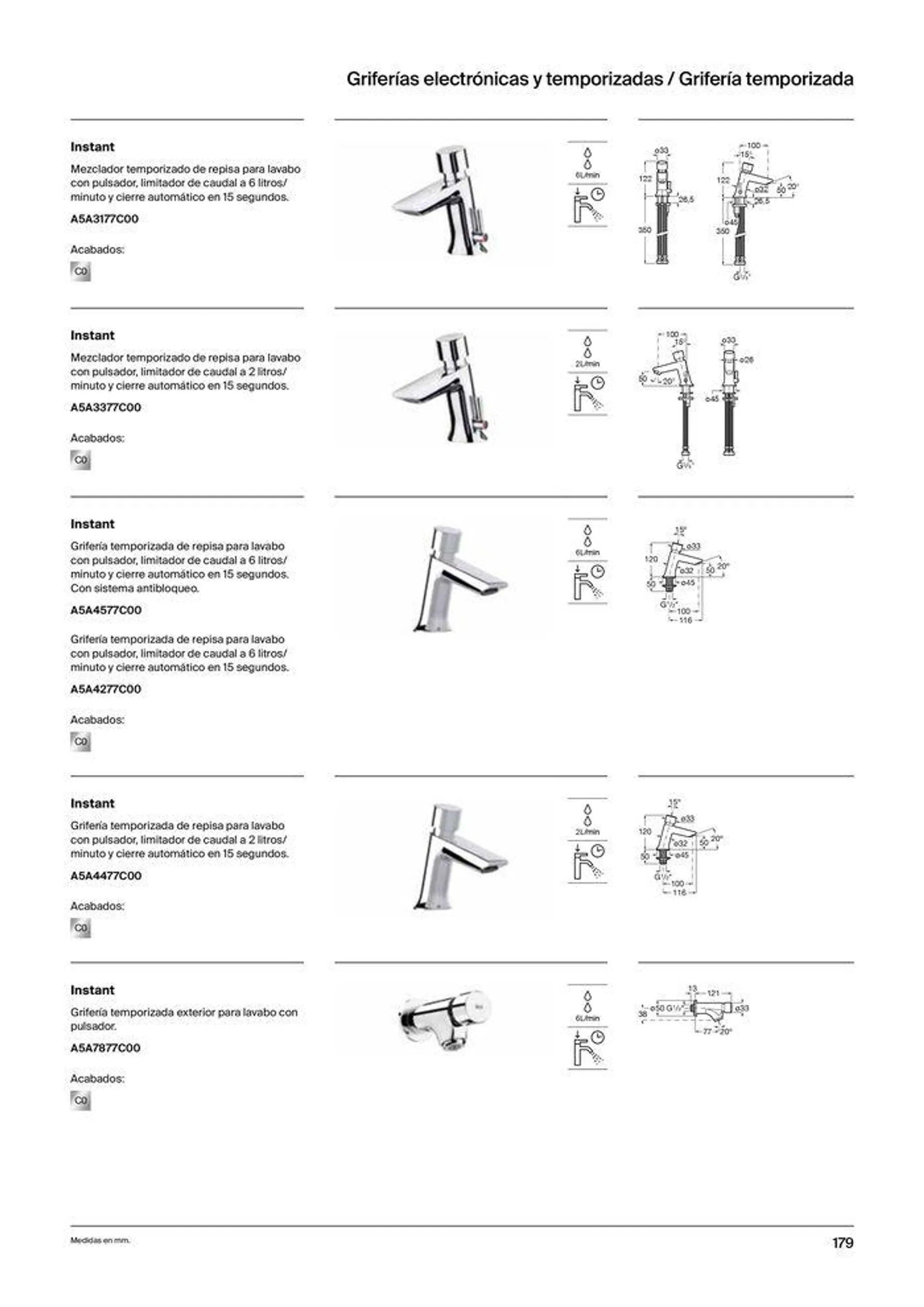 Catálogo de Grifería 19 de septiembre al 31 de diciembre 2024 - Página 181