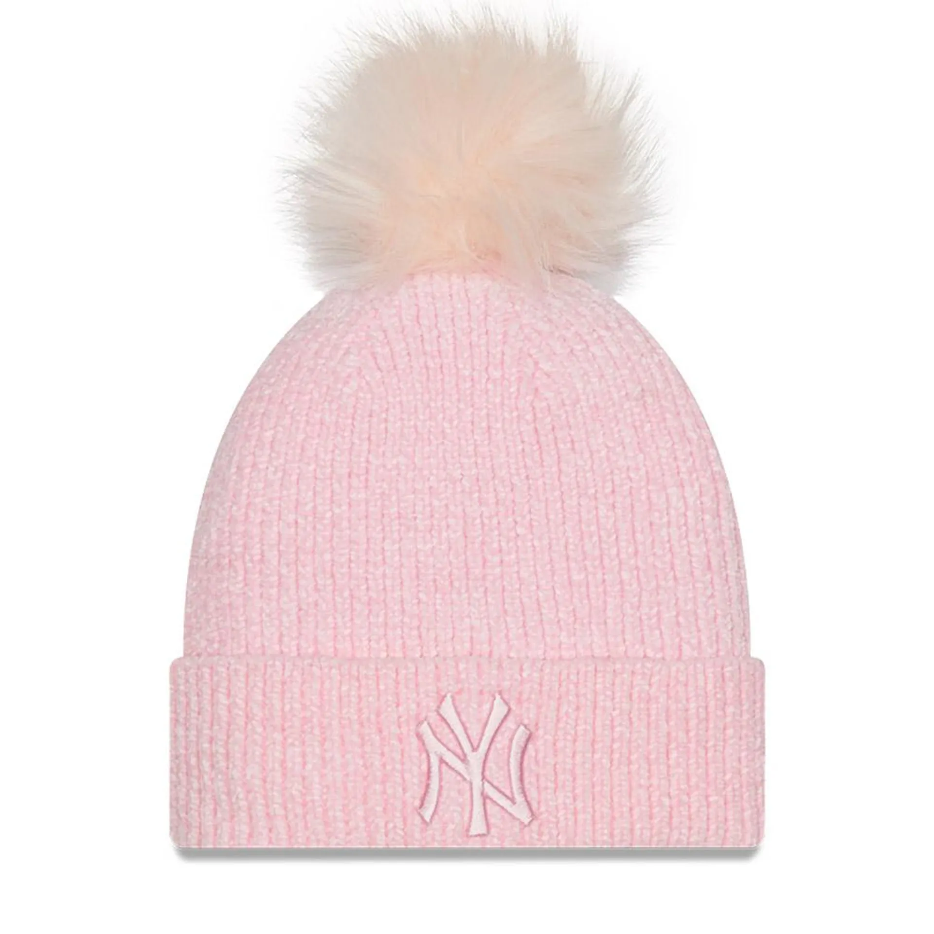 New Era Chenille Bobble Beanie