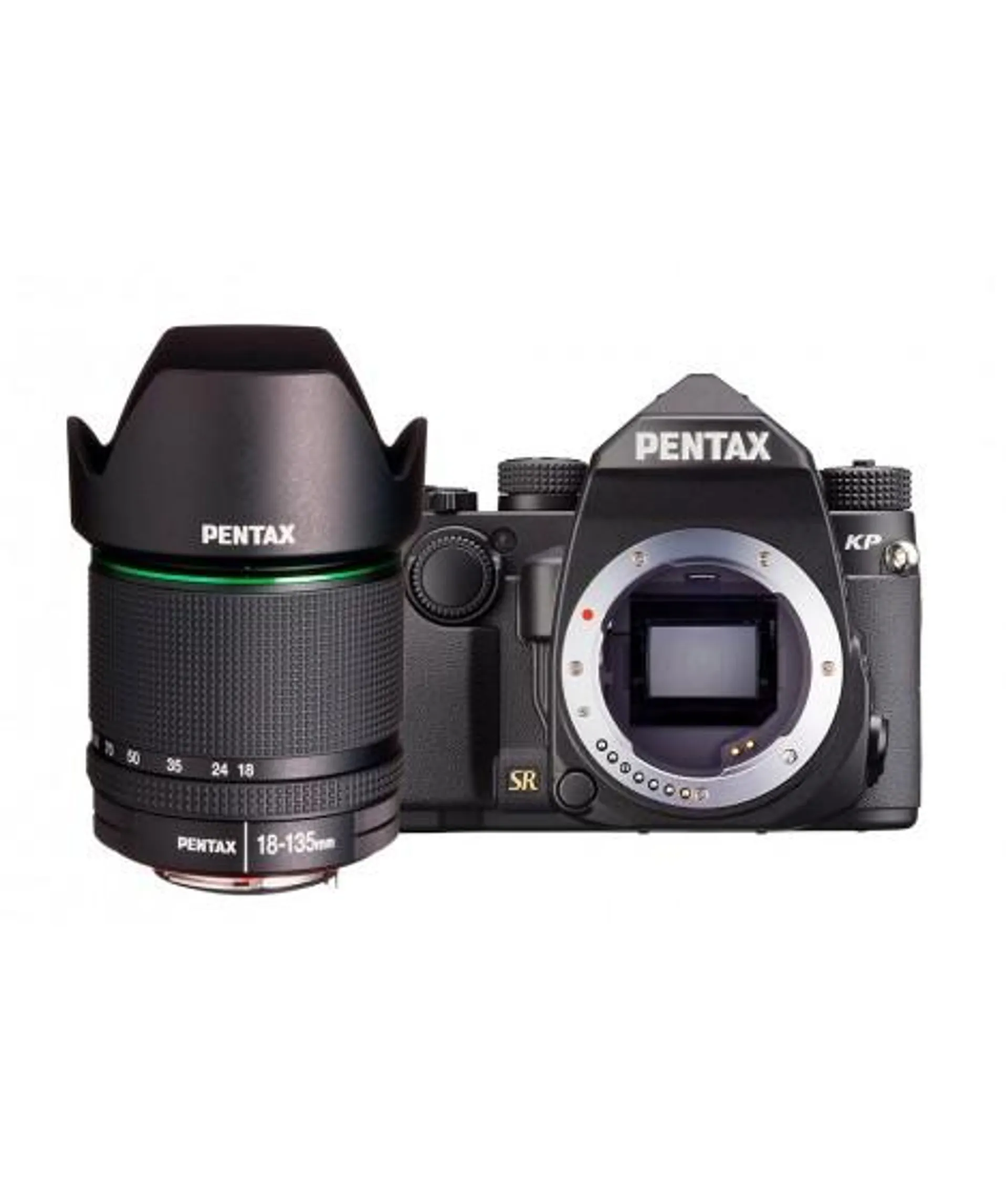 Pentax KP negra + 18-135mm WR