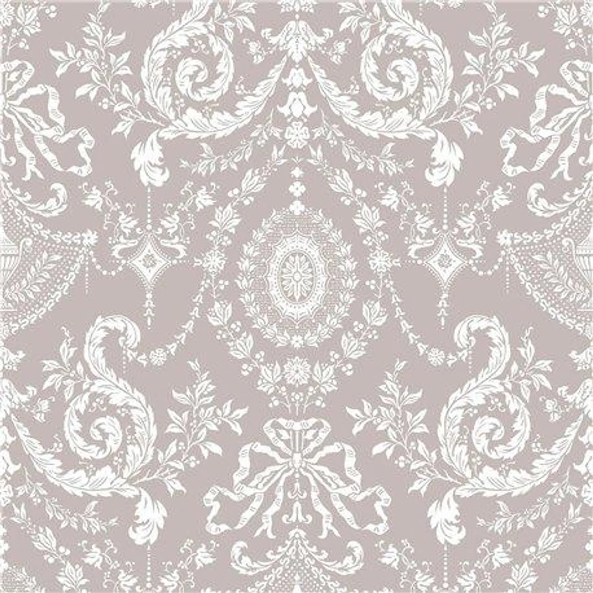 PAPEL PINTADO Woolverston Chalk On Metallic Gilver 88-10042