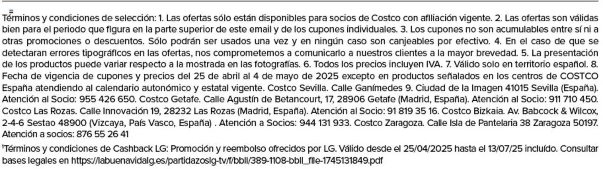 Catálogo de Folleto Costco 25 de abril al 4 de mayo 2025 - Página 7