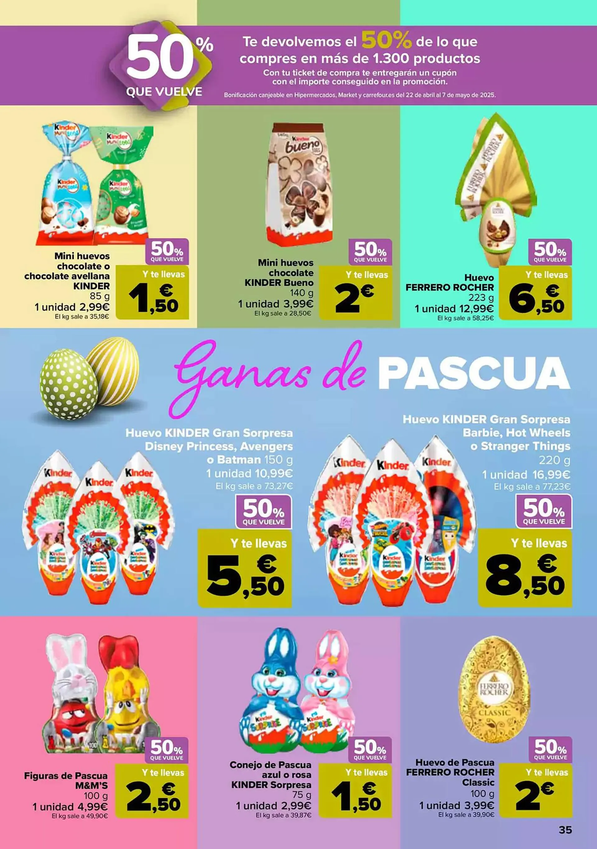 Catálogo de Folleto Carrefour 10 de abril al 21 de abril 2025 - Página 35