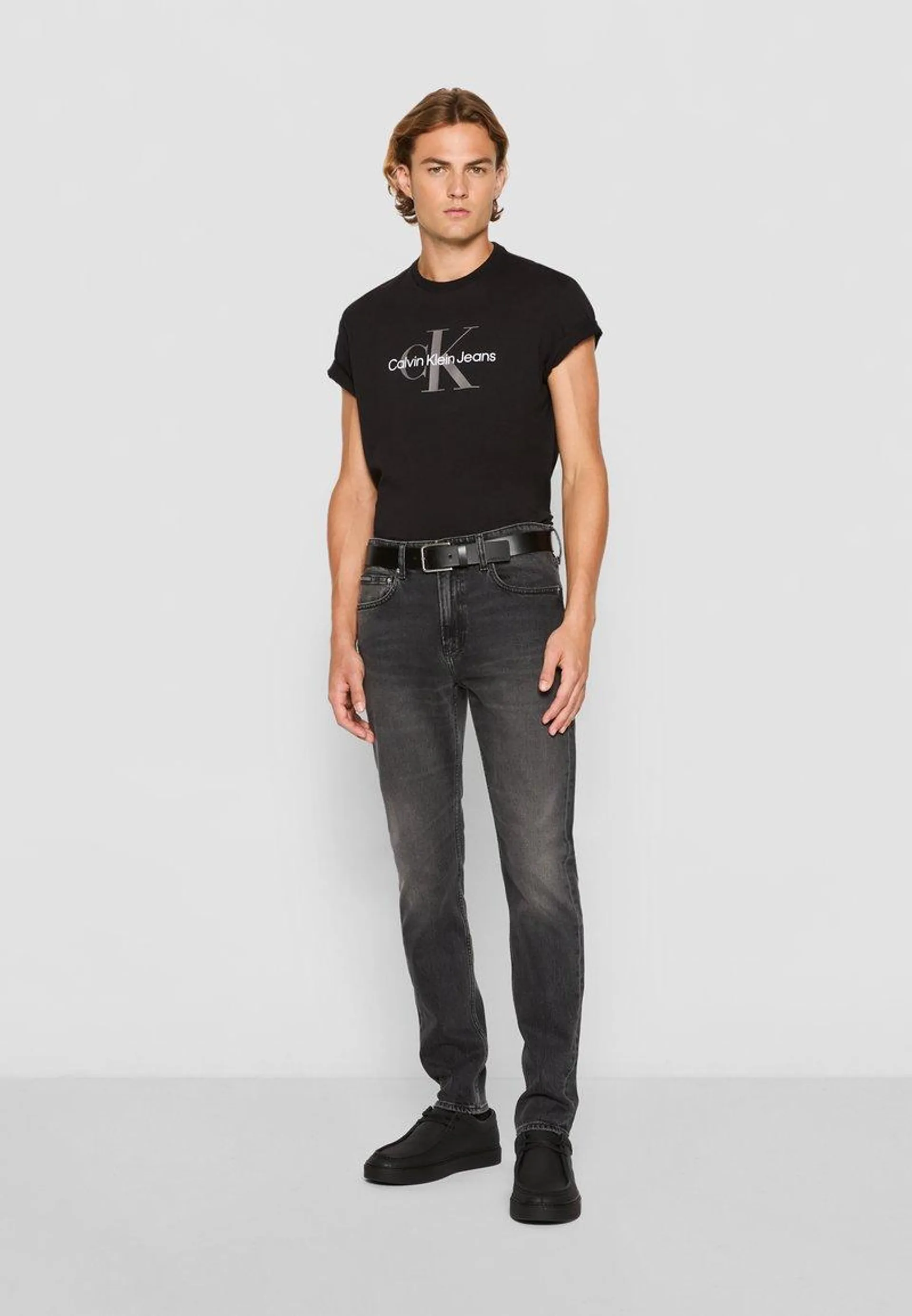 Vaqueros tapered - denim black