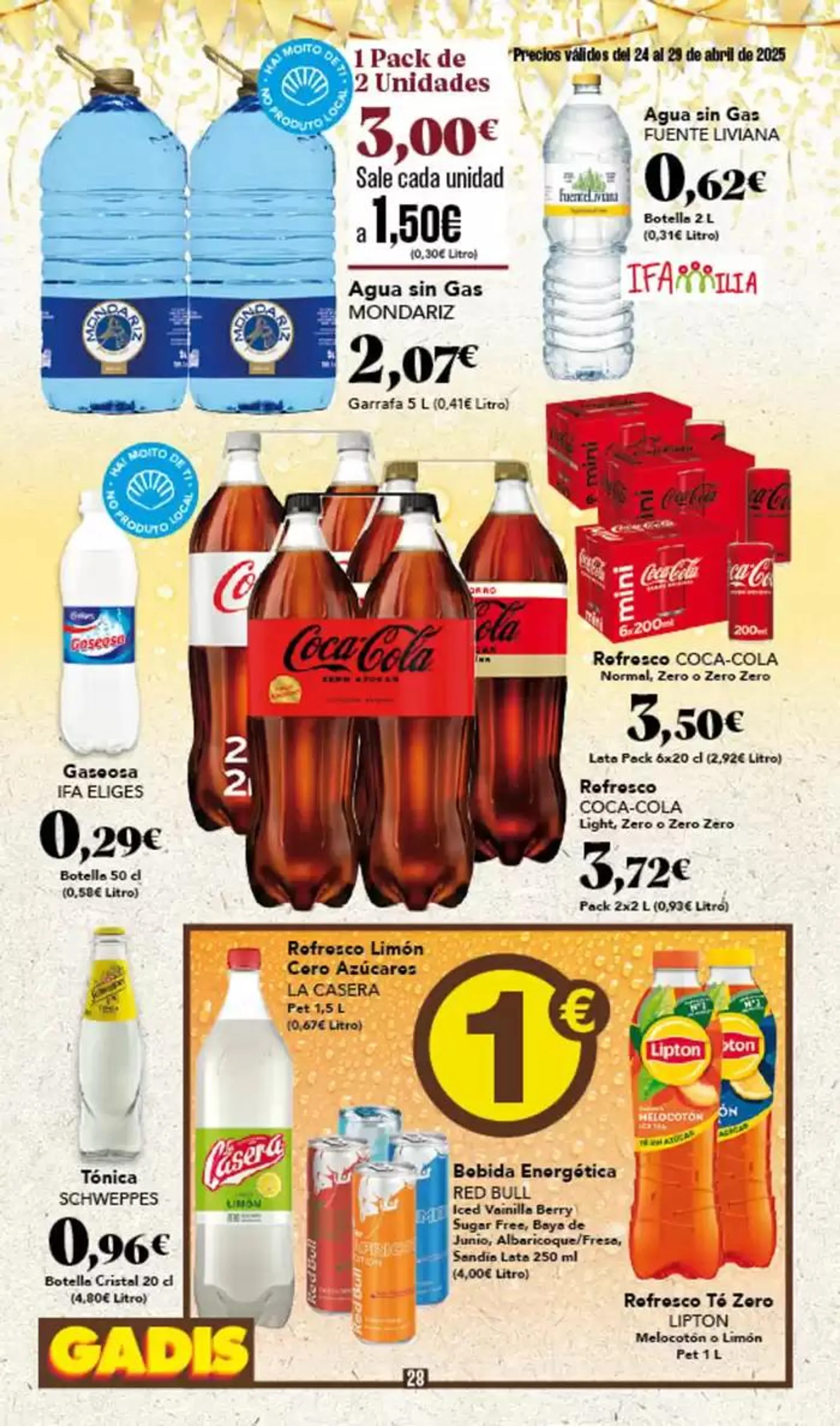 Catálogo de Especial Precios Redondos 24 de abril al 29 de abril 2025 - Página 28