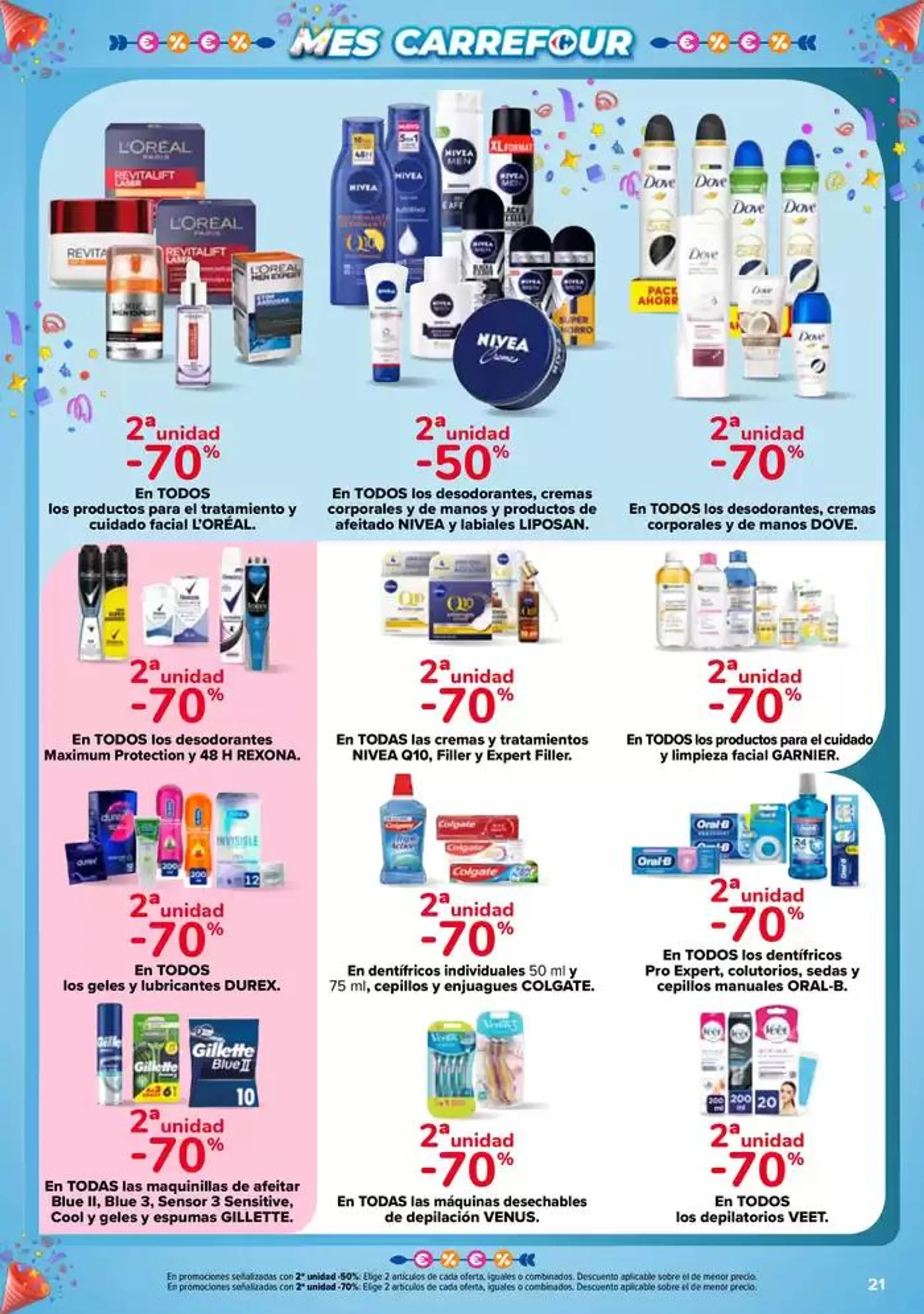 Catálogo de 50% QUE VUELVE + 2ªUD. AL -50% 13 de mayo al 26 de mayo 2025 - Página 21