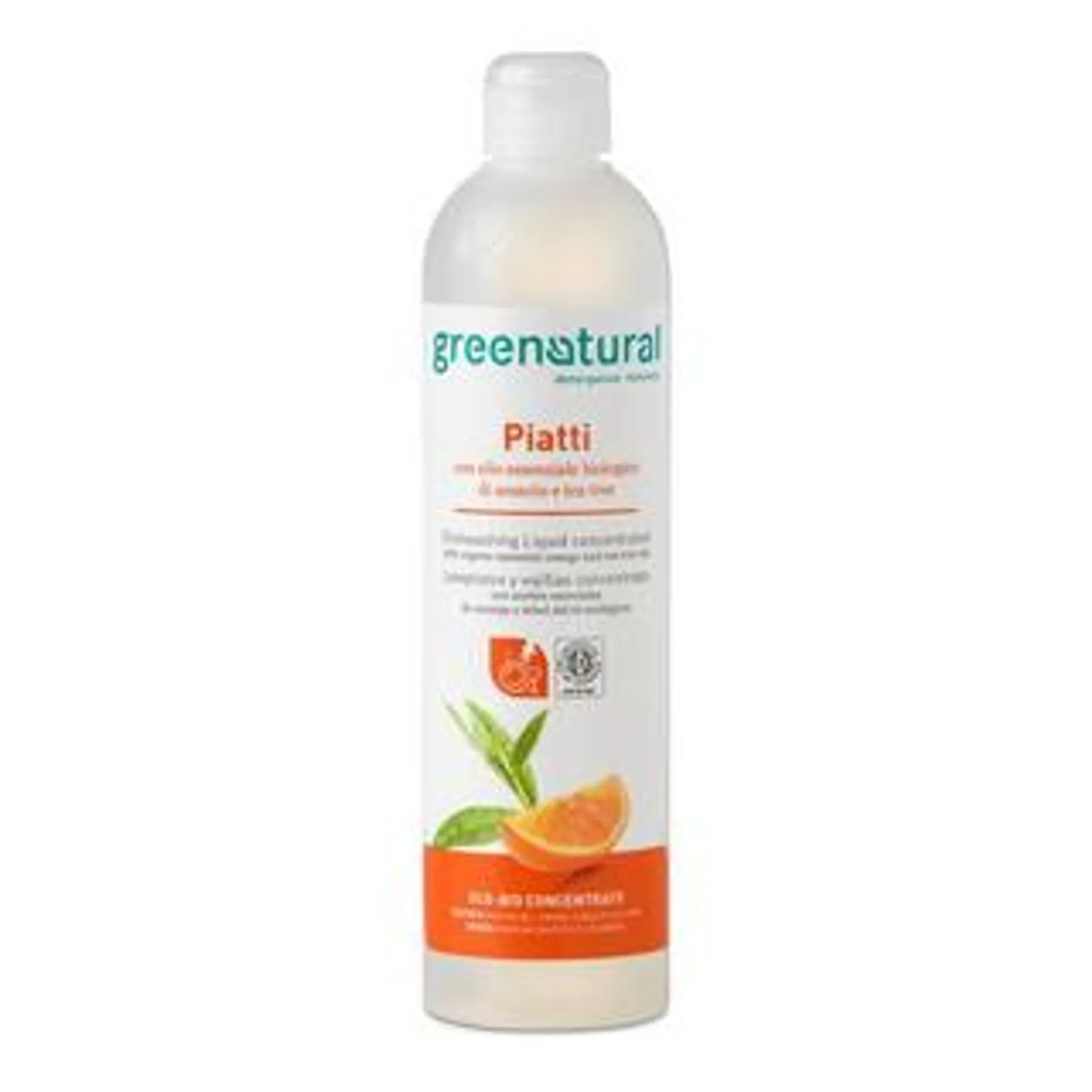 Detergente platos y vajillas a mano Greenatural 500 ml