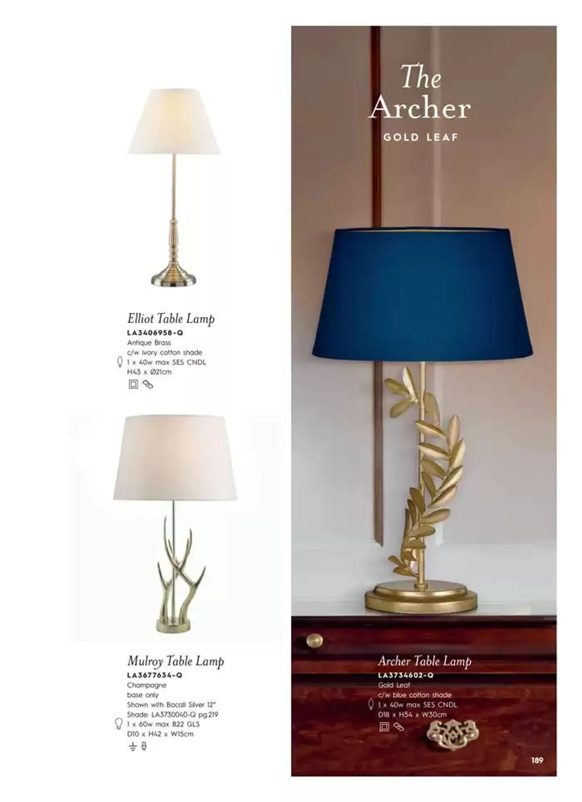 Catálogo de Lighting & Mirror Collection 12 de marzo al 31 de agosto 2025 - Página 191
