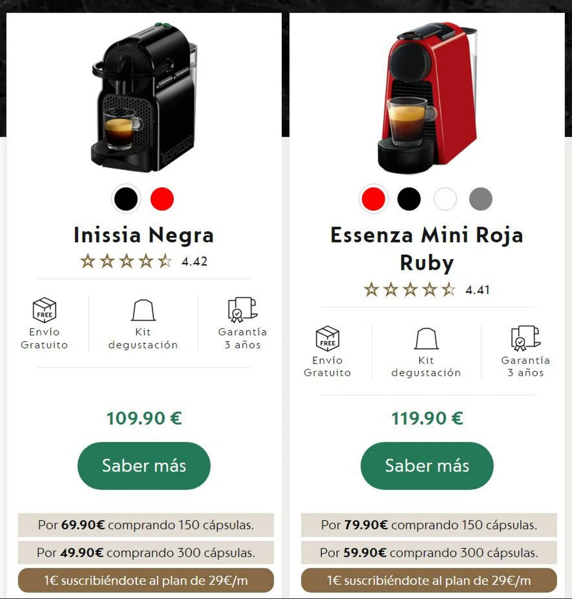 Catálogo de Folleto Nespresso 9 de agosto al 19 de octubre 2024 - Página 2