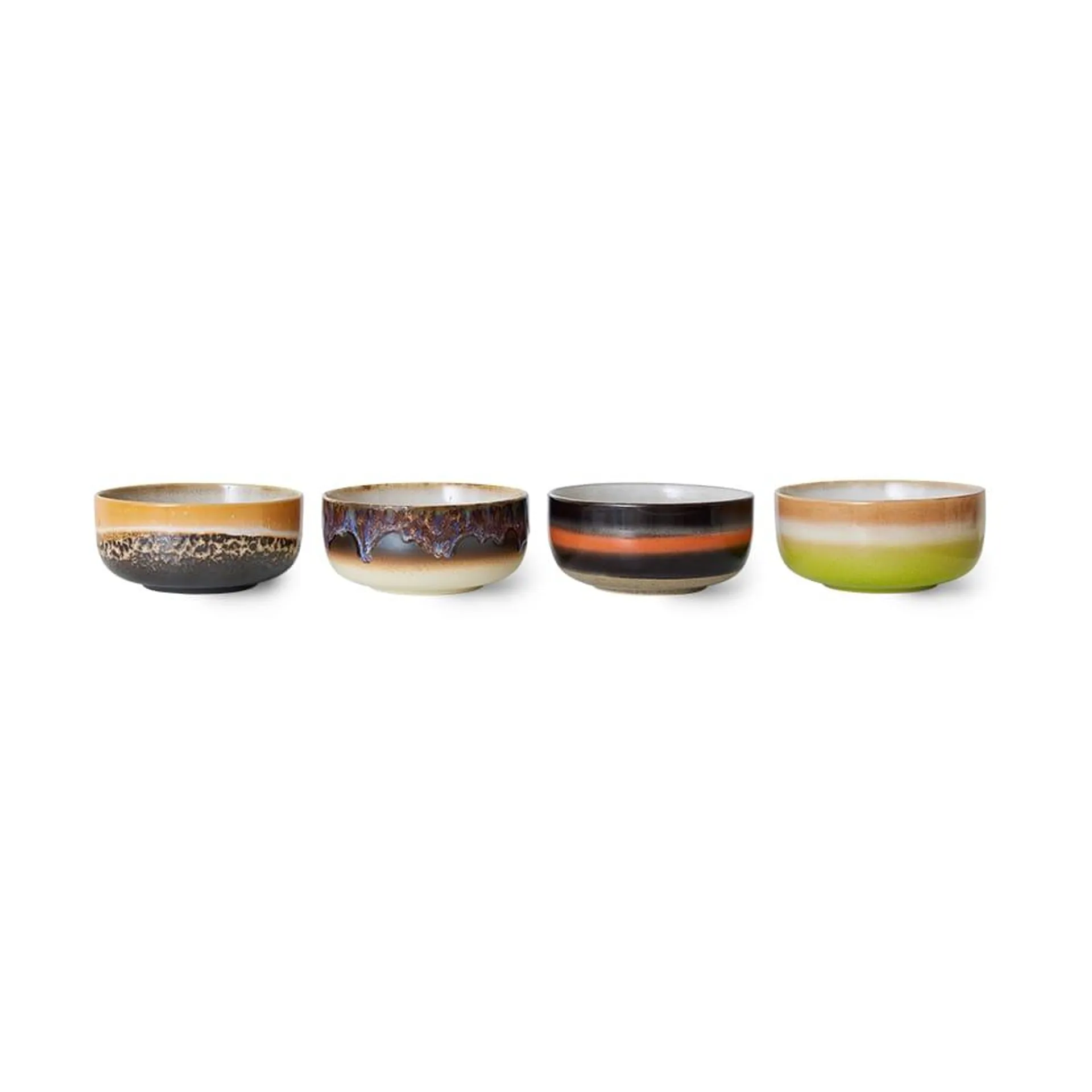 4 Boles de postre 70's Humus