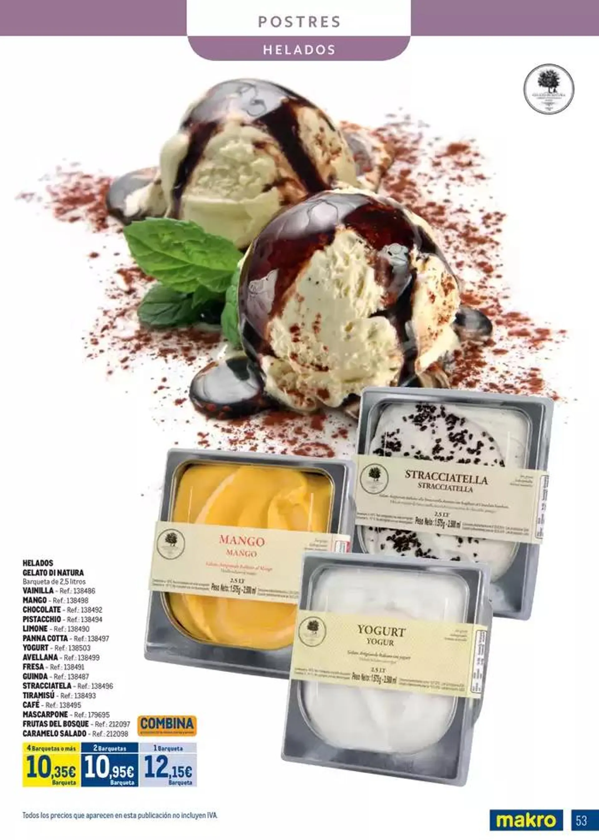 Catálogo de Especial Congelados Norte 5 de mayo al 1 de junio 2025 - Página 53