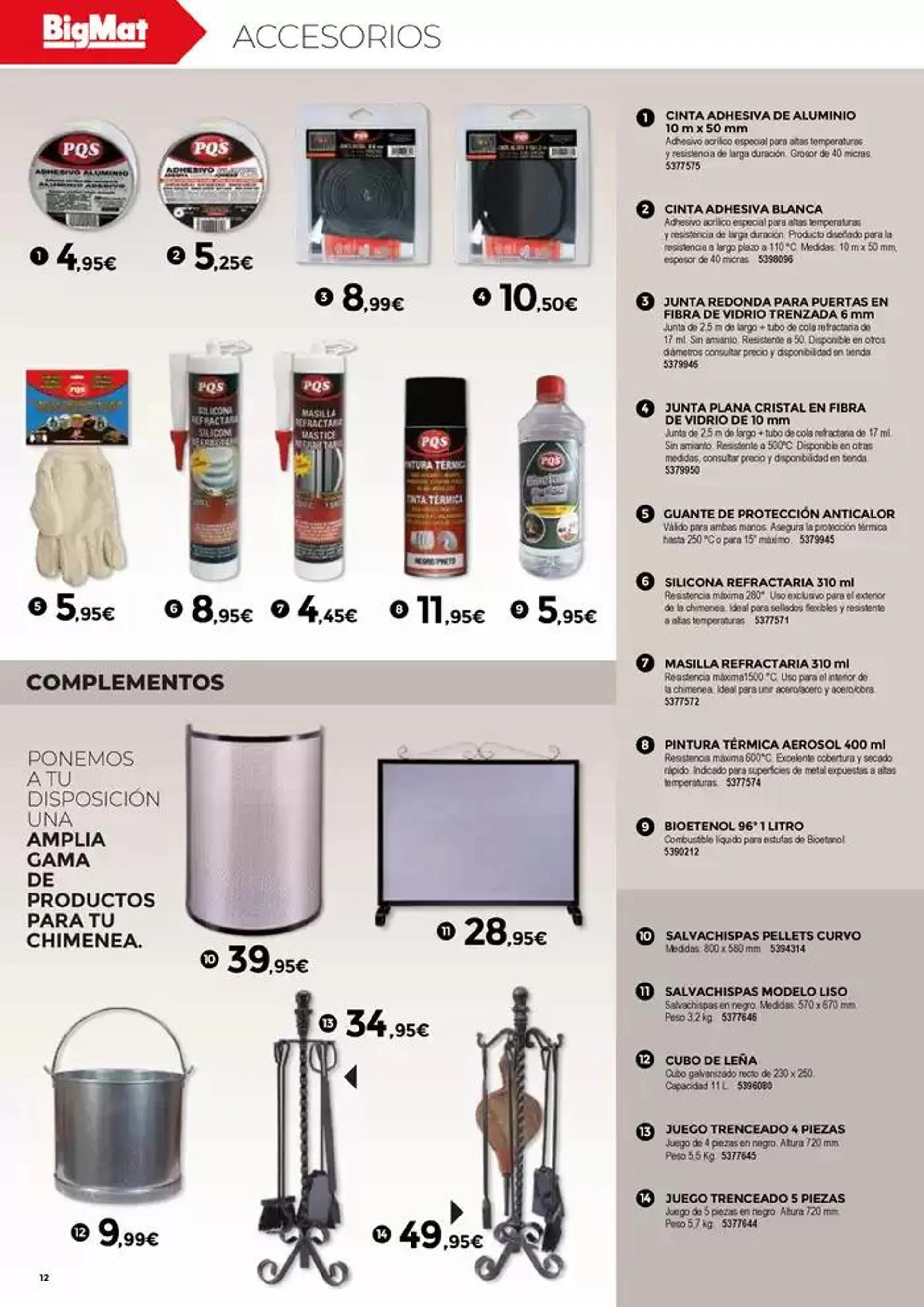 Catálogo de CALEFACCIÓN 17 de octubre al 28 de febrero 2025 - Página 12