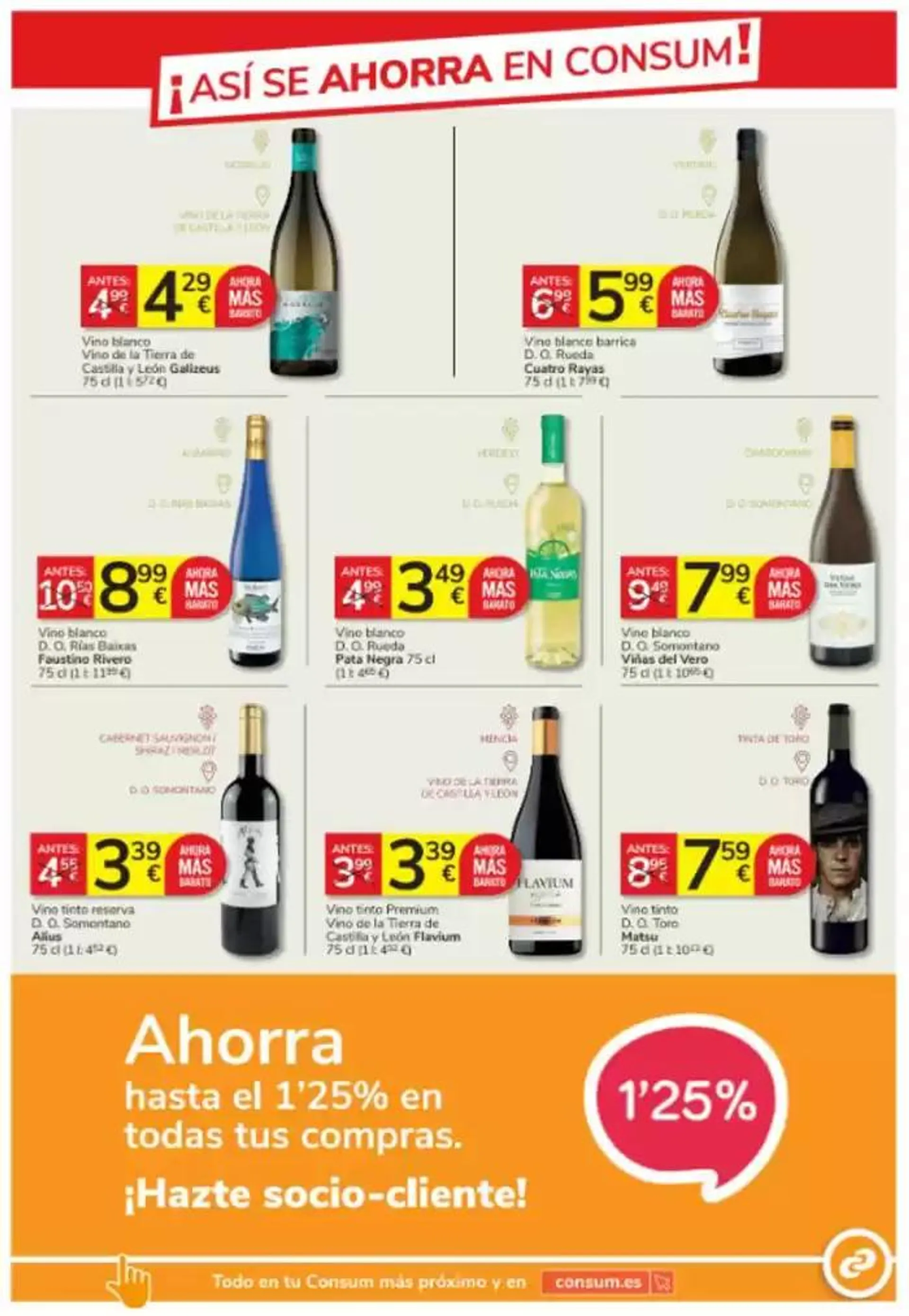 Catálogo de Así se ahorra en Consum! 30 de septiembre al 23 de octubre 2024 - Página 17