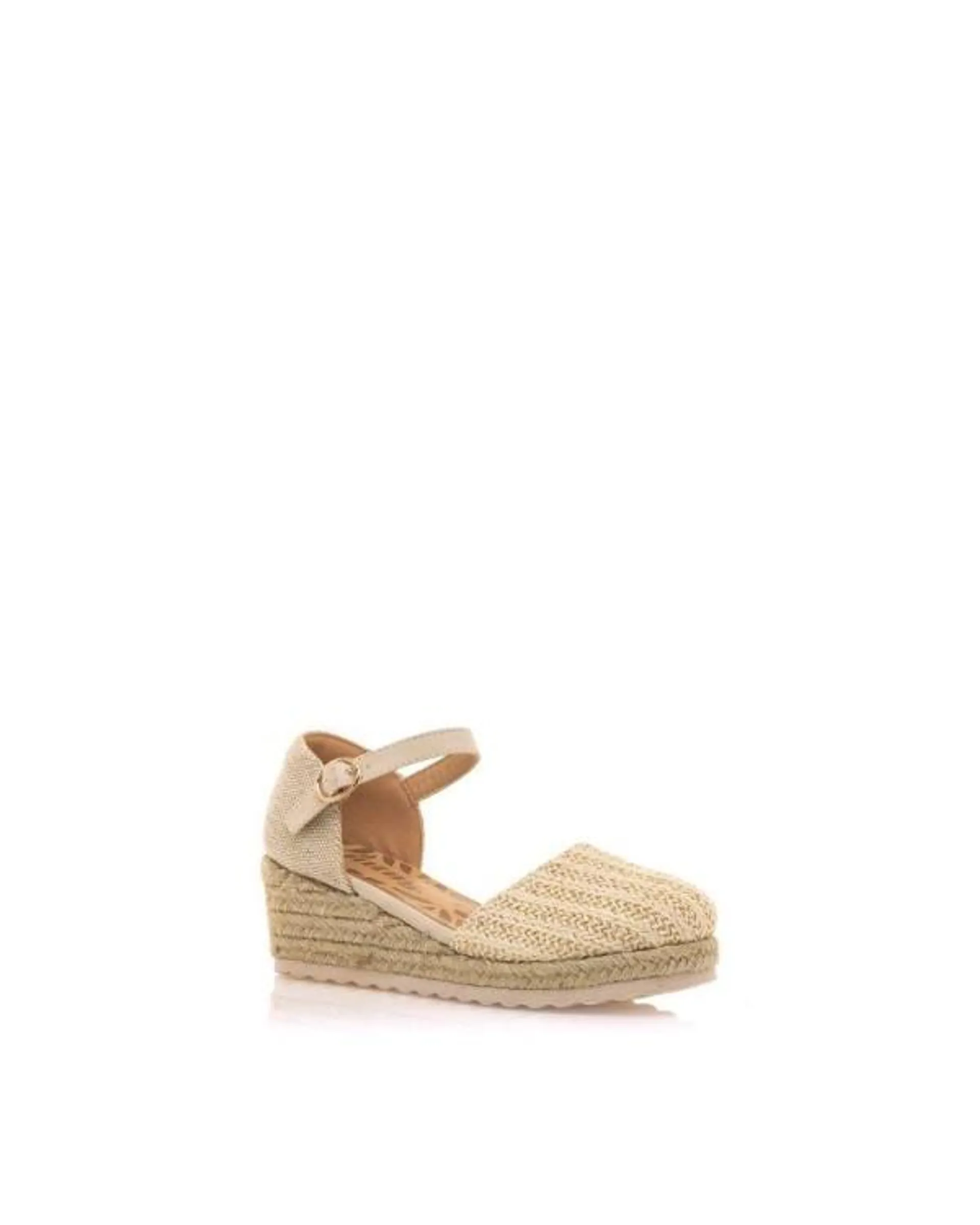 Sandalias Alpargatas Infantil Beige 48247