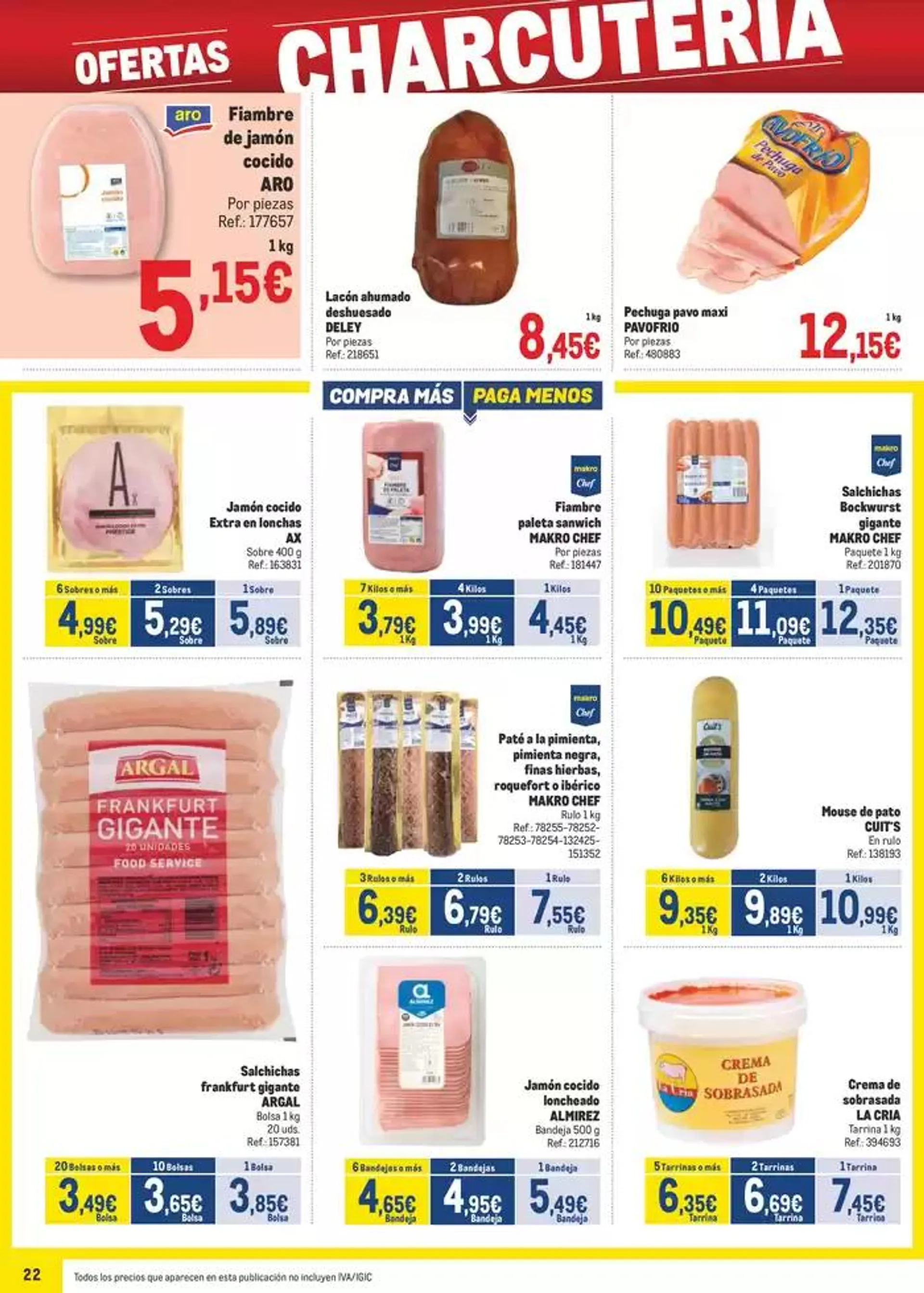 Catálogo de Makro Precios Cataluña 8 de abril al 4 de mayo 2025 - Página 22