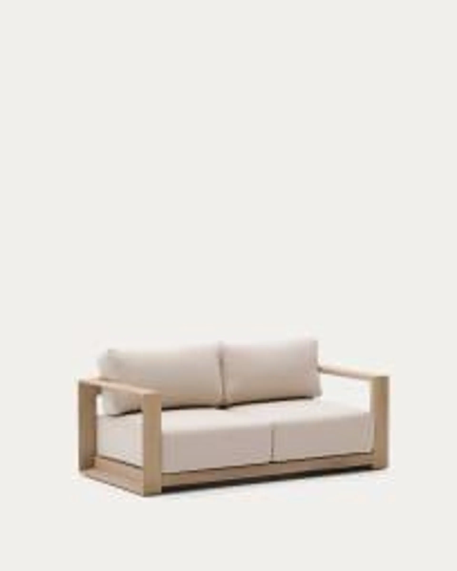 Sofá Carlota 2 plazas beige 184 cm FSC Mix Credit